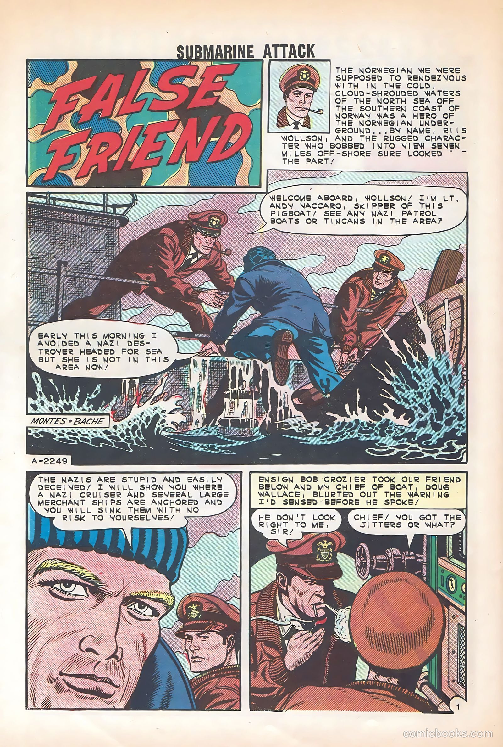 Submarine Attack #38 (1963) — page 28 of 36