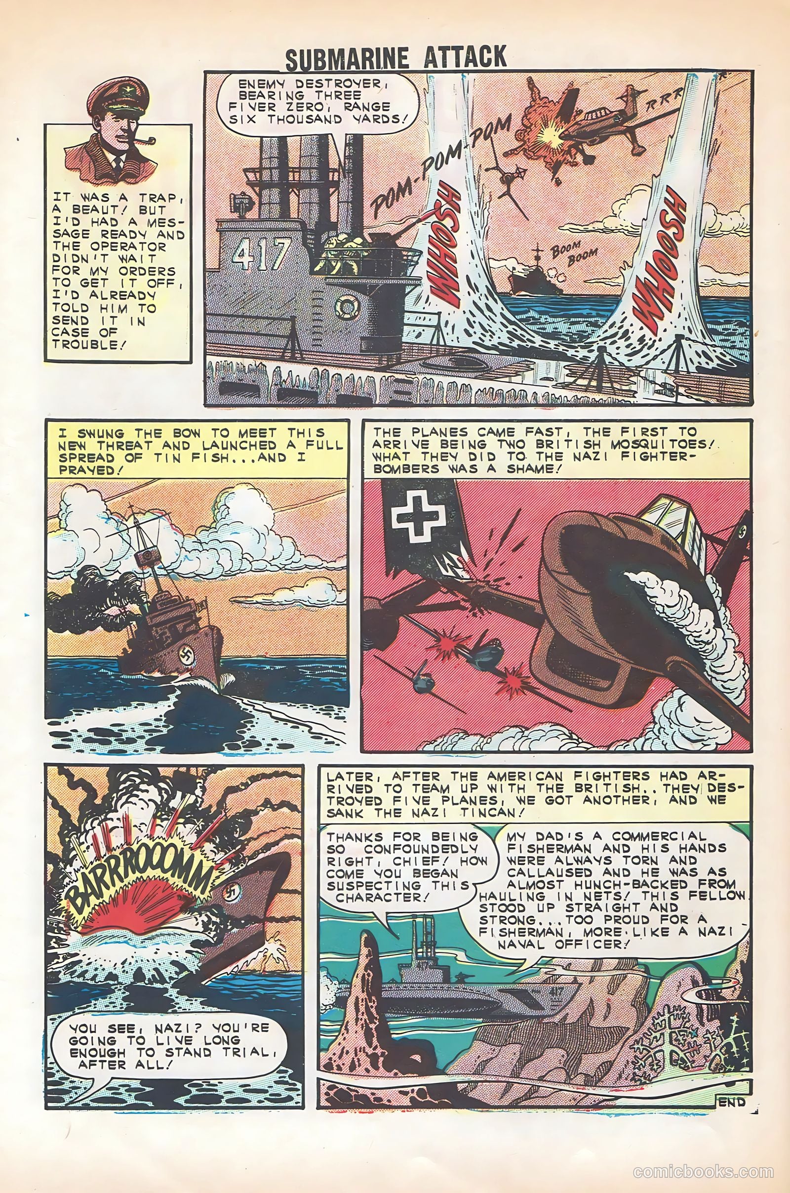 Submarine Attack #38 (1963) — page 32 of 36