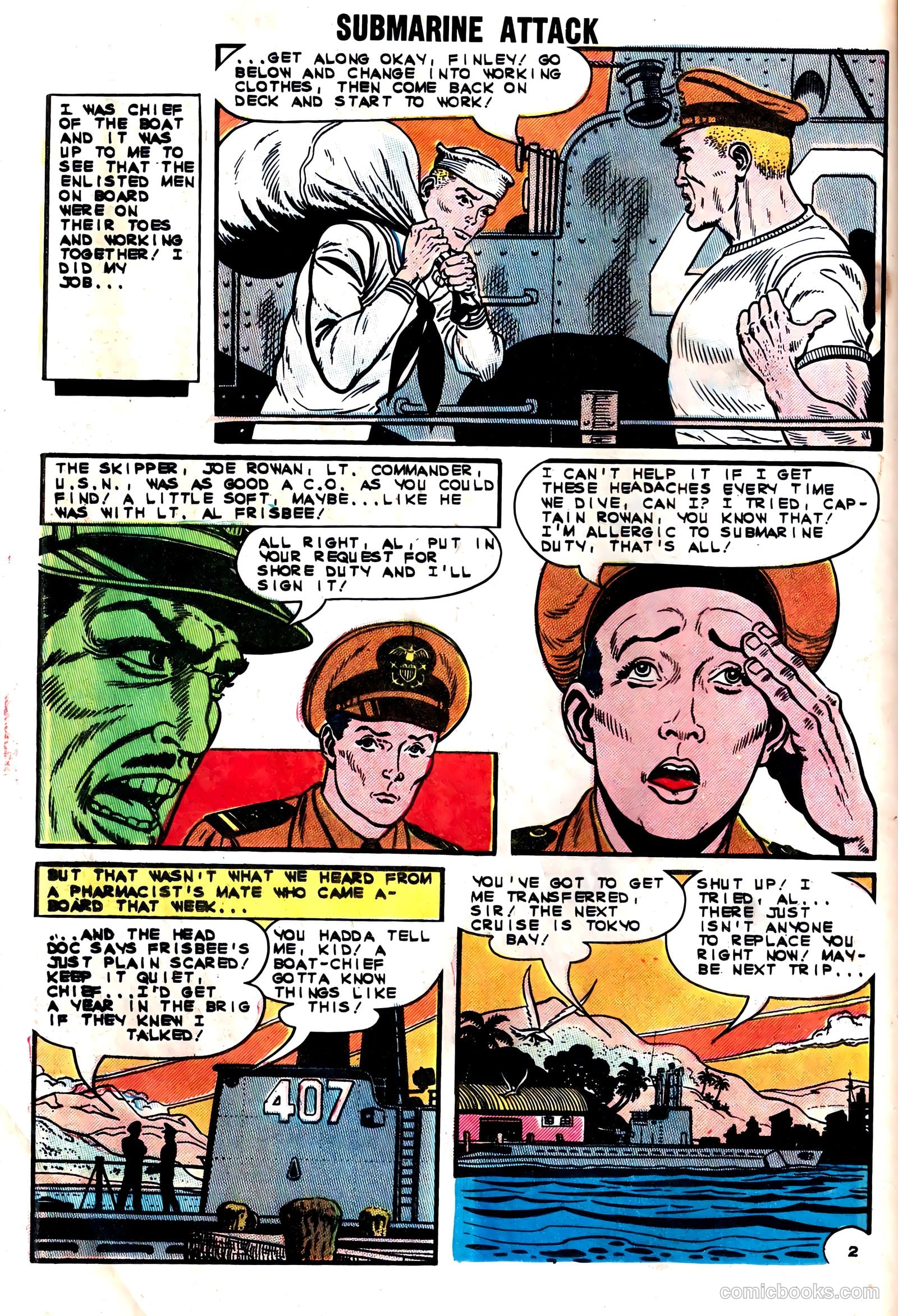 Submarine Attack #39 (1963) — page 24 of 36