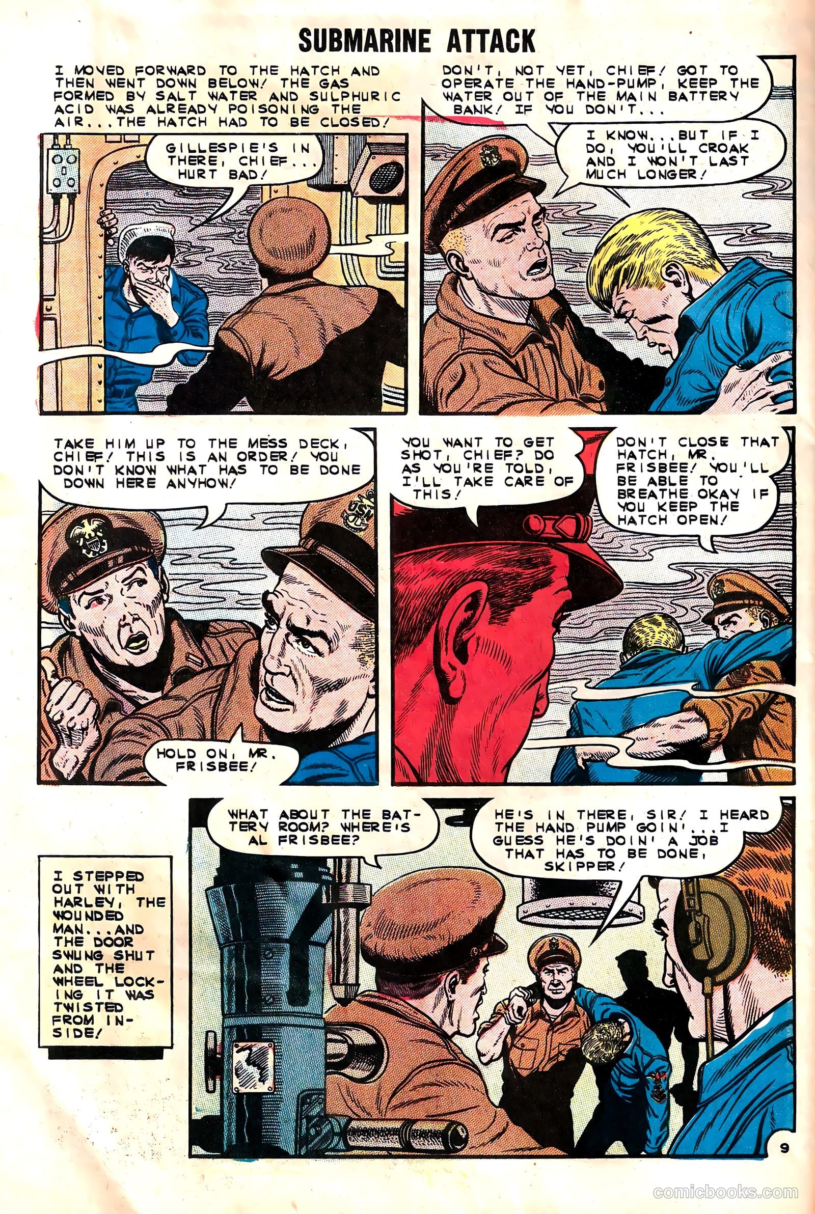 Submarine Attack #39 (1963) — page 32 of 36