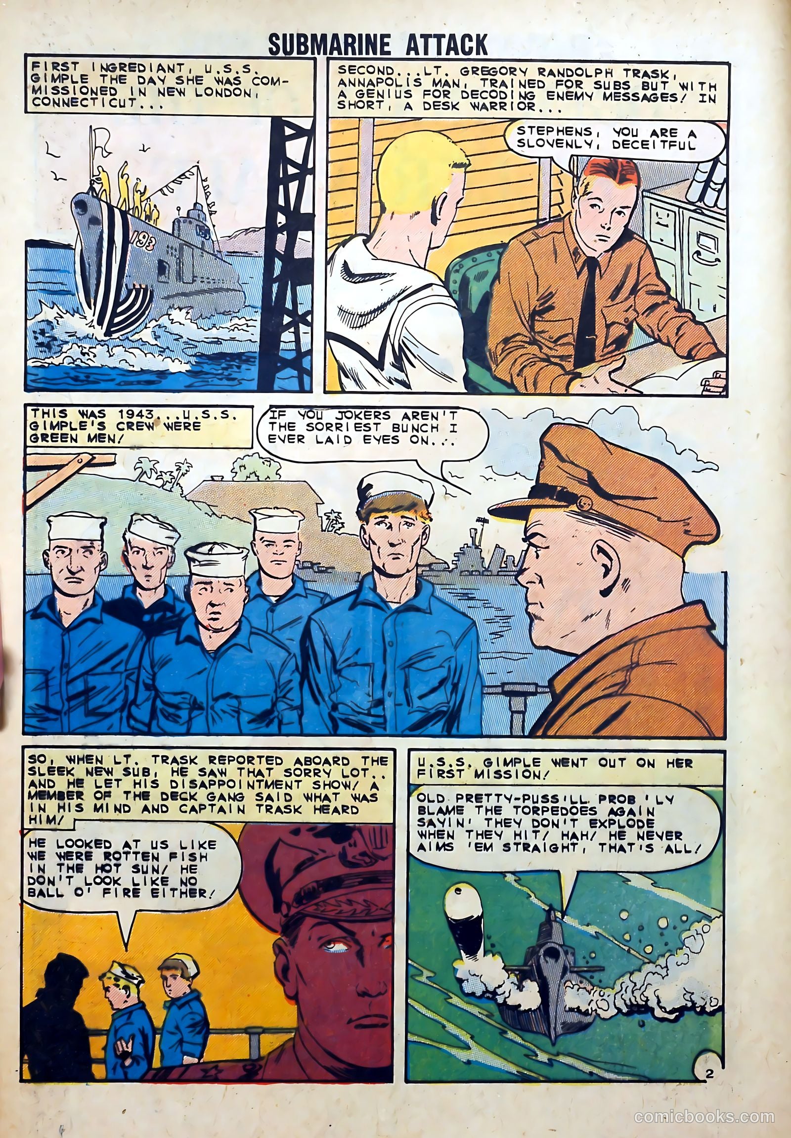 Submarine Attack #40 (1963) — page 4 of 36
