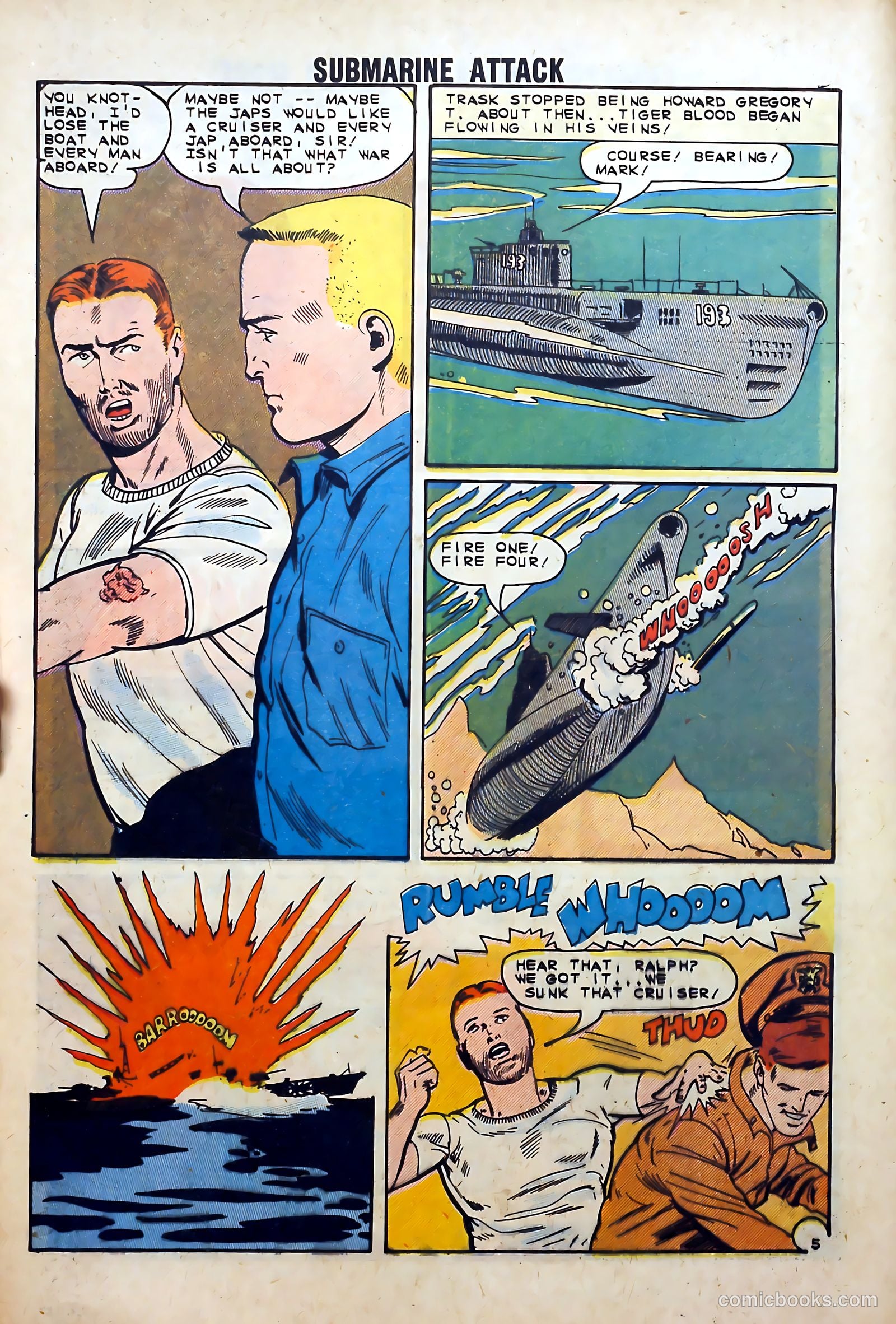Submarine Attack #40 (1963) — page 8 of 36