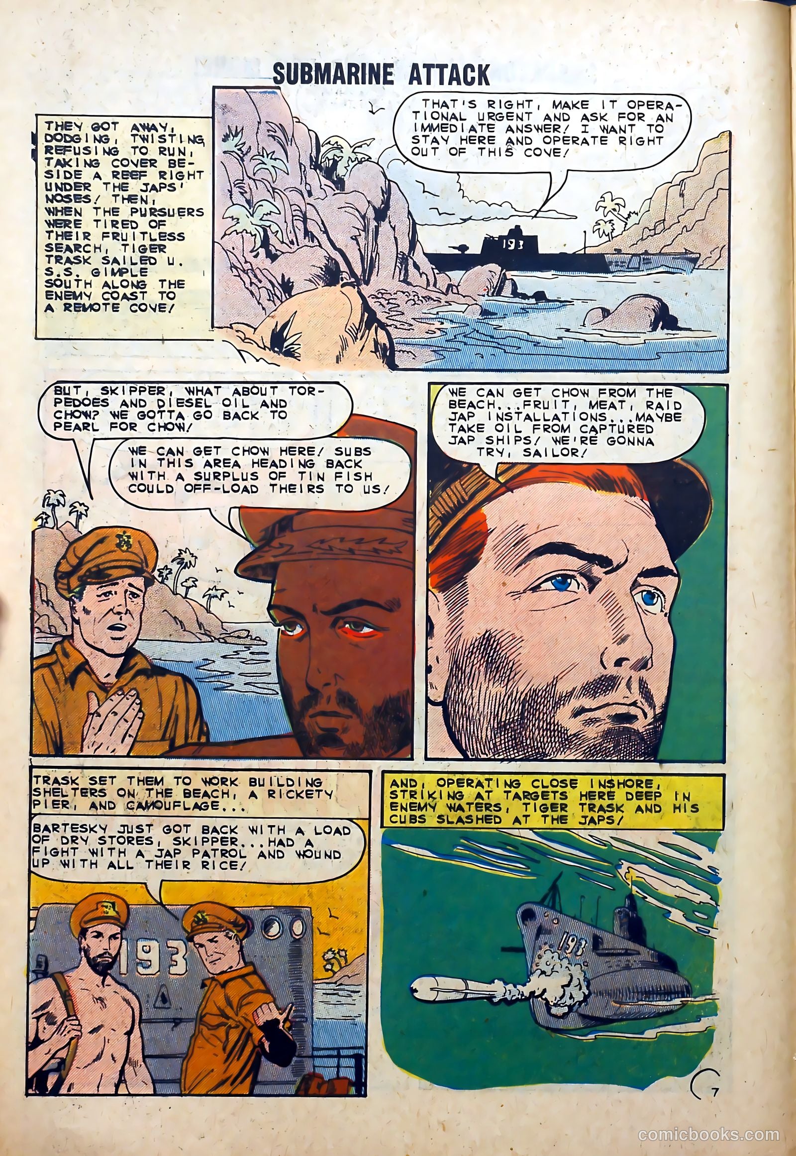 Submarine Attack #40 (1963) — page 10 of 36
