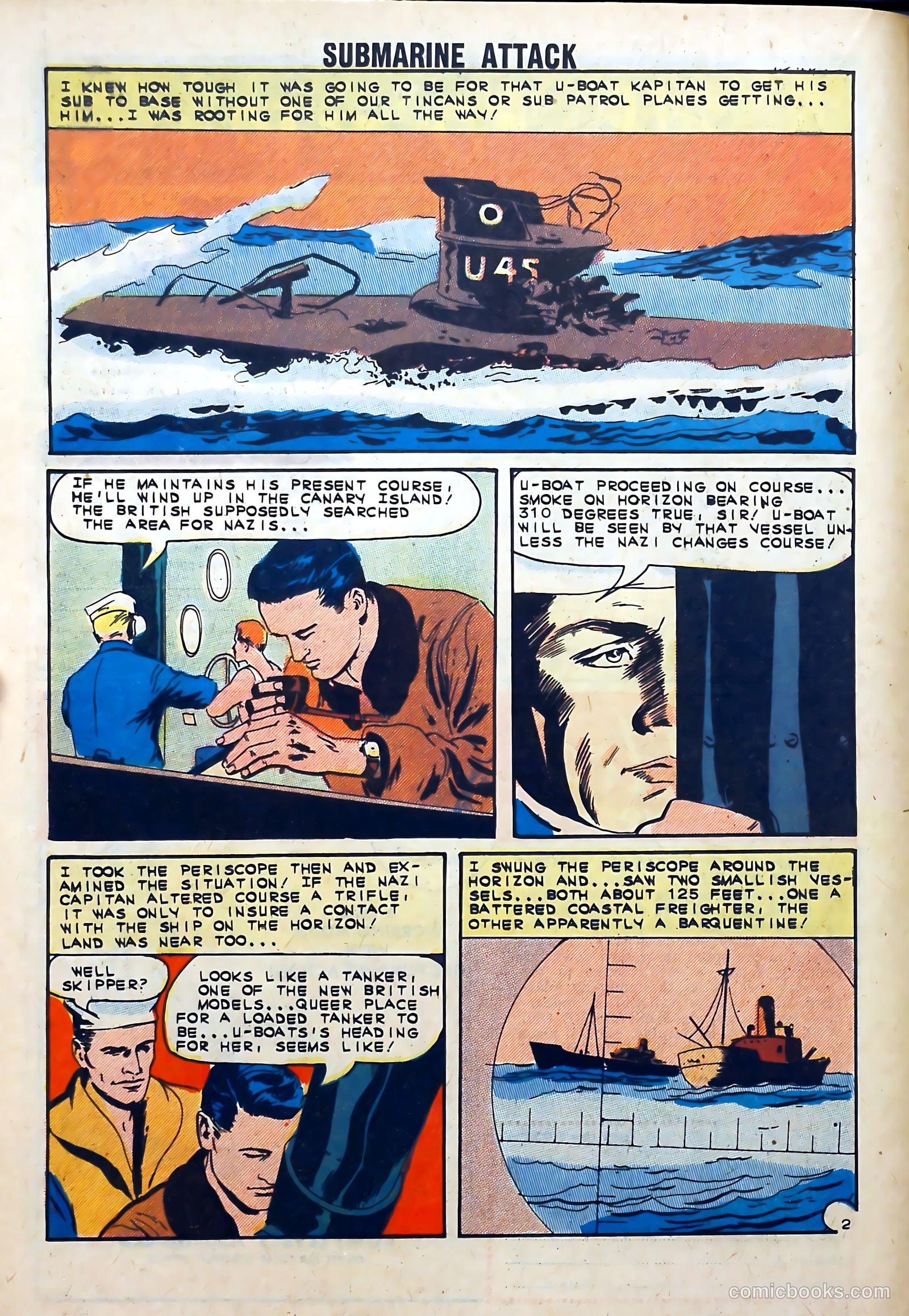 Submarine Attack #40 (1963) — page 16 of 36