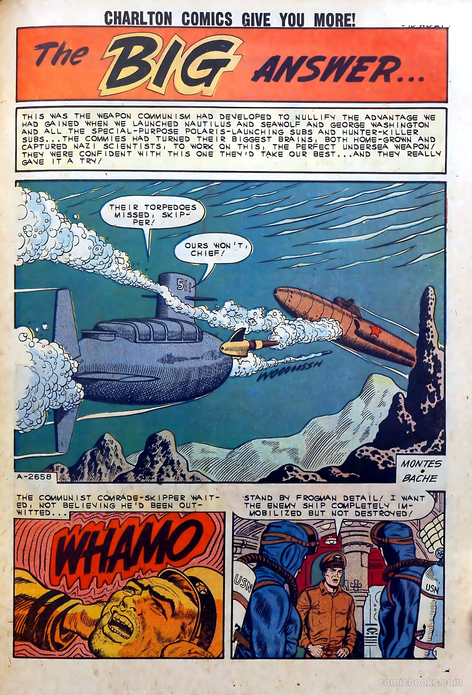 Submarine Attack #40 (1963) — page 23 of 36