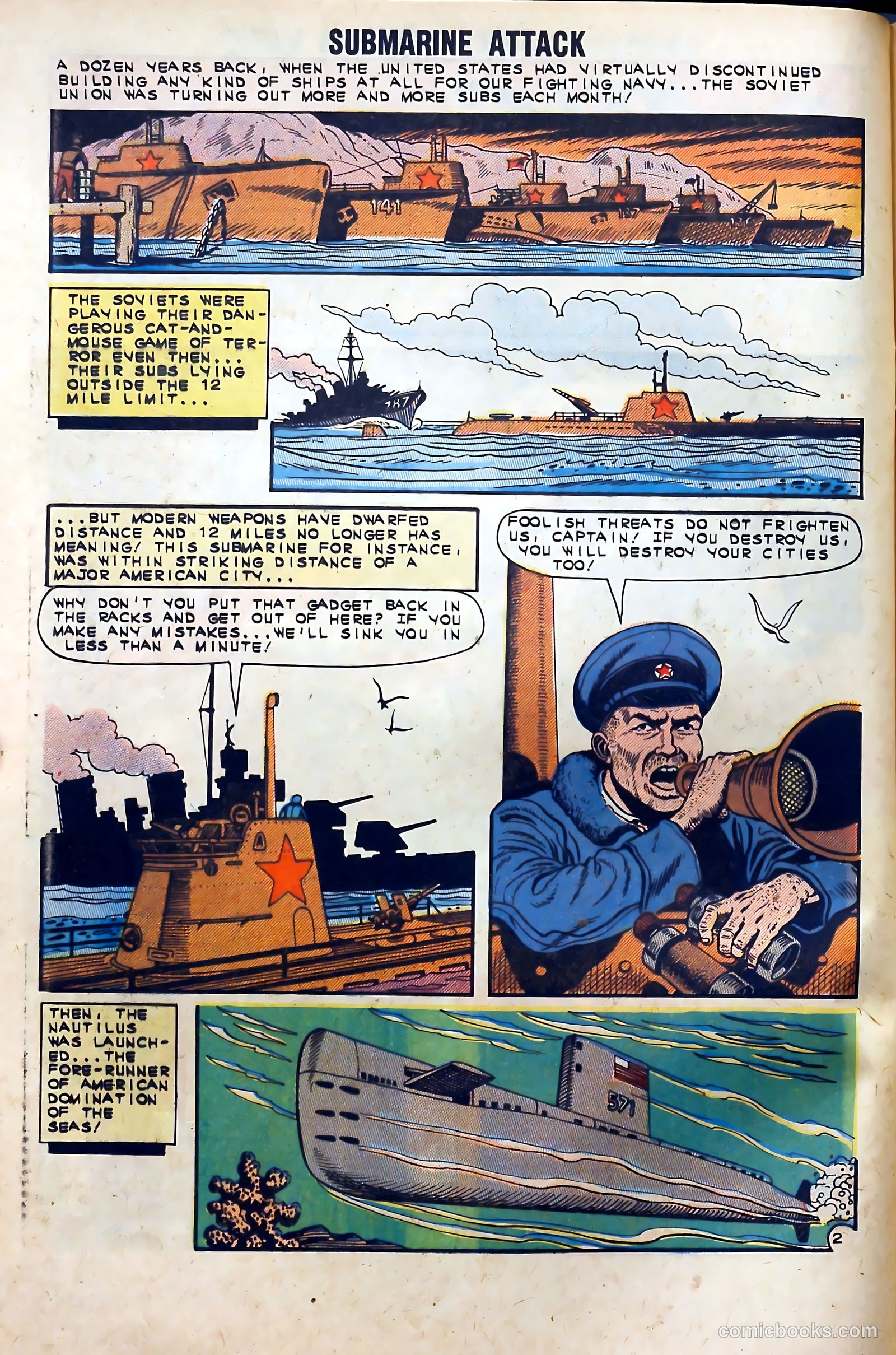 Submarine Attack #40 (1963) — page 24 of 36