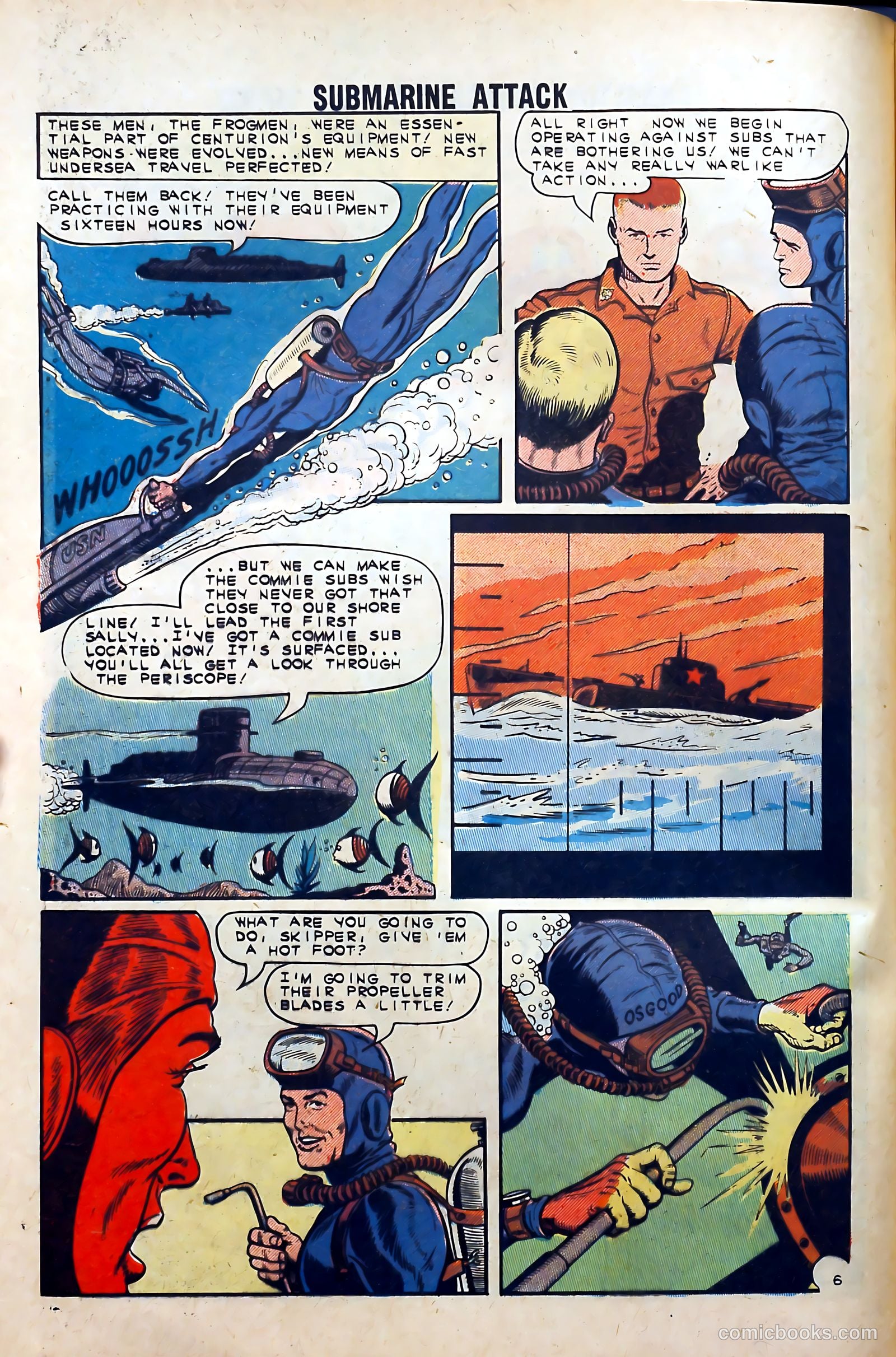 Submarine Attack #40 (1963) — page 28 of 36