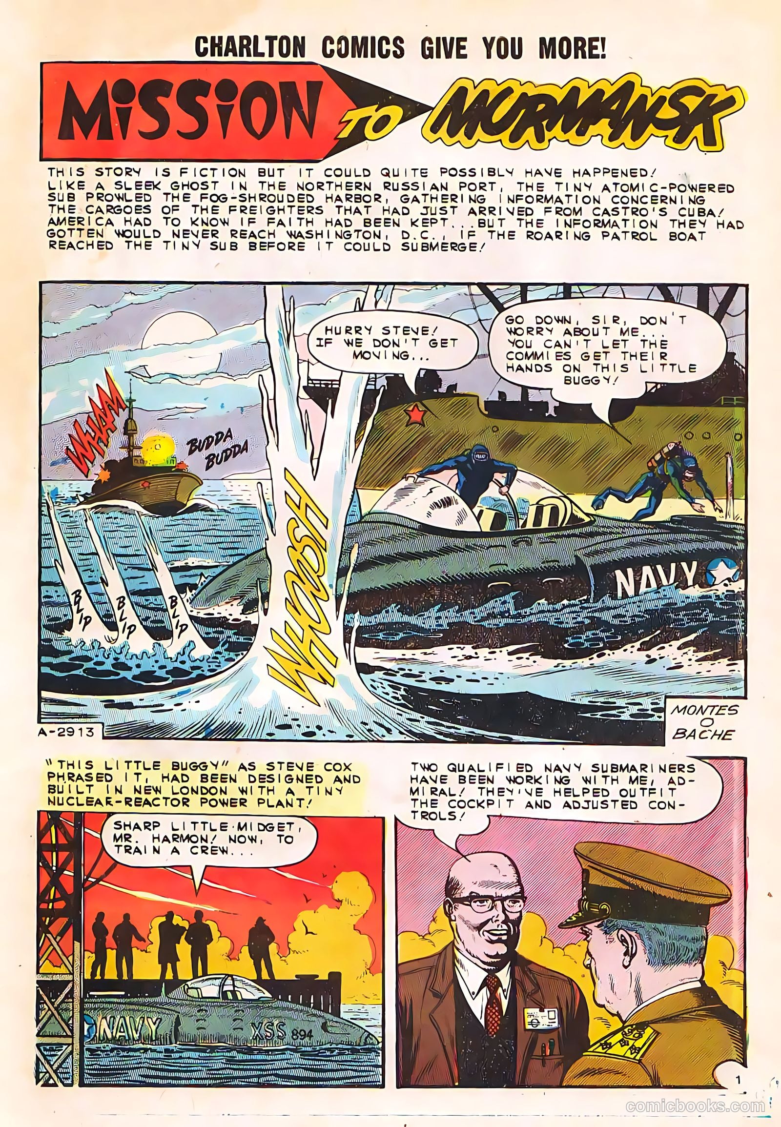 Submarine Attack #41 (1963) — page 3 of 36