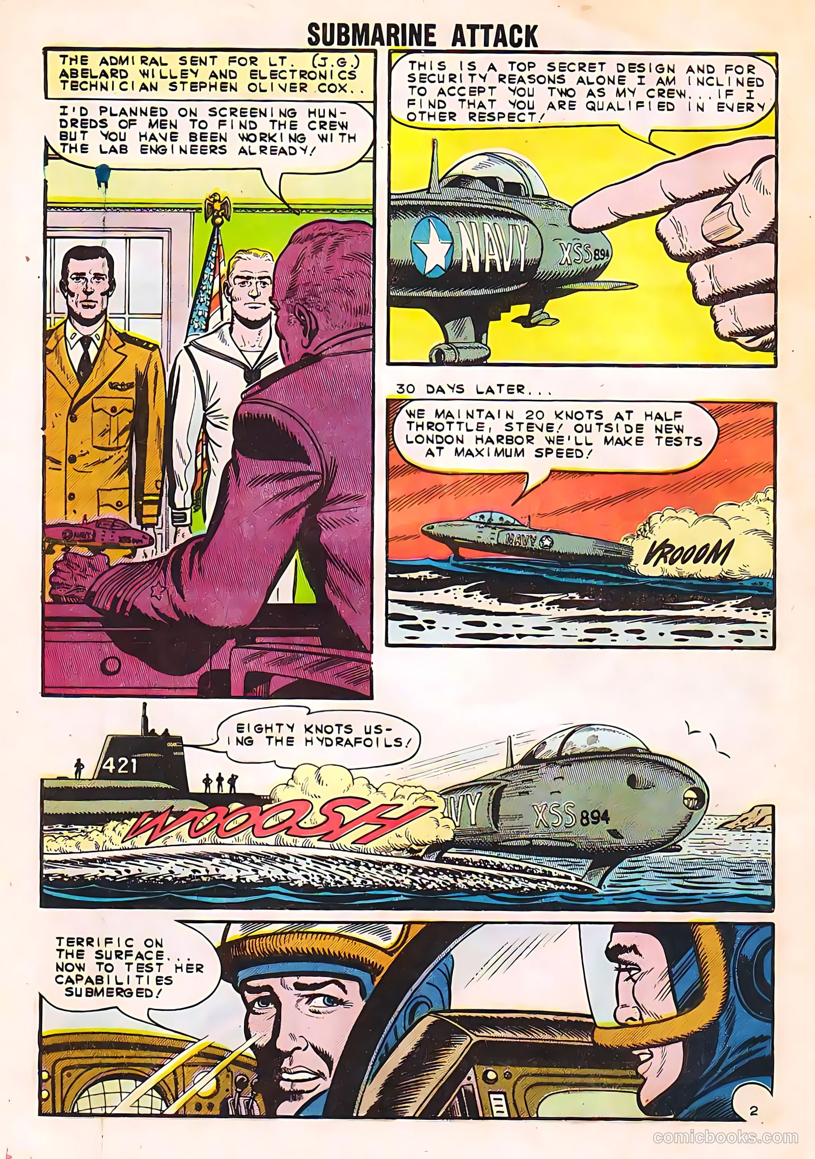 Submarine Attack #41 (1963) — page 4 of 36