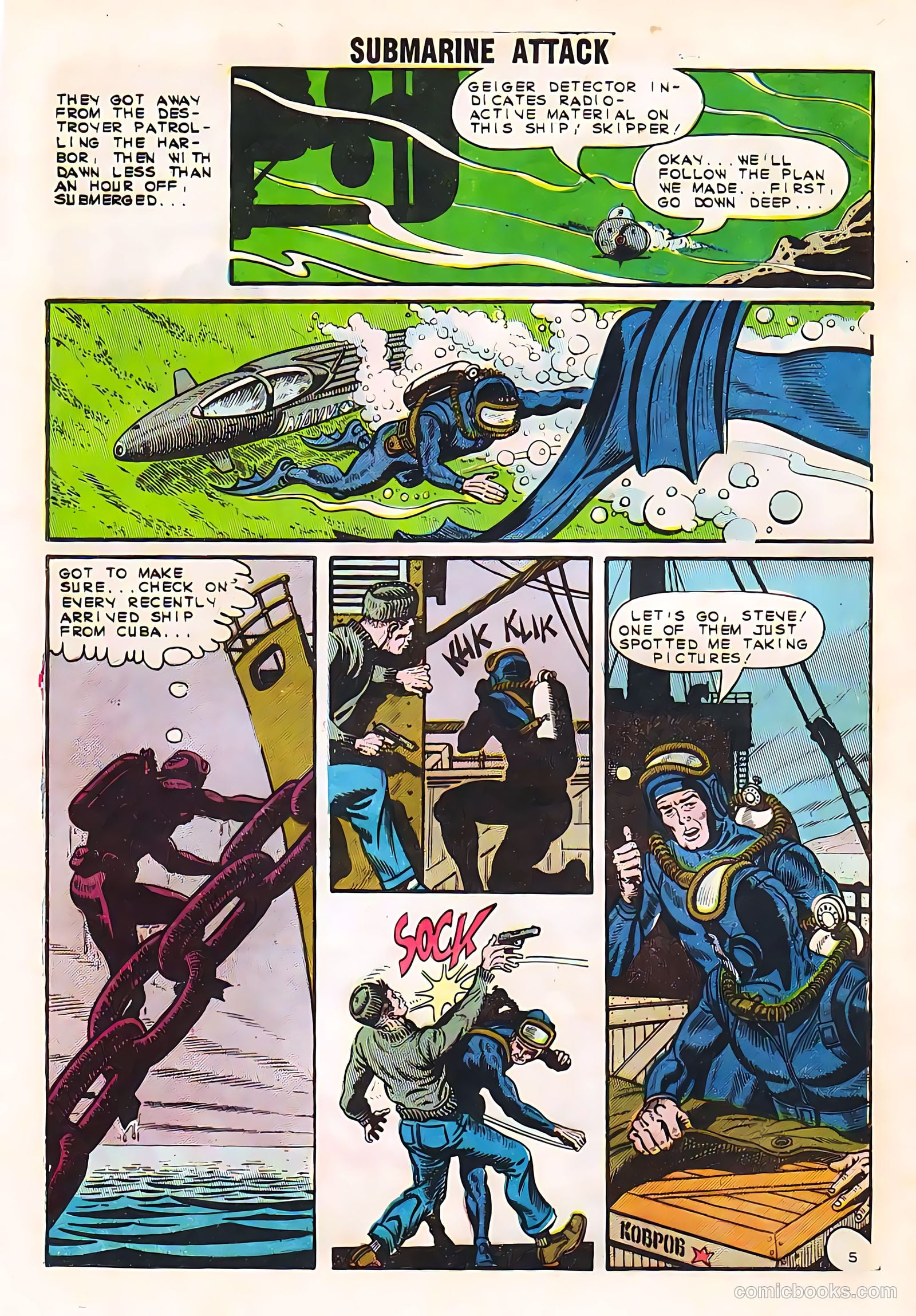 Submarine Attack #41 (1963) — page 8 of 36