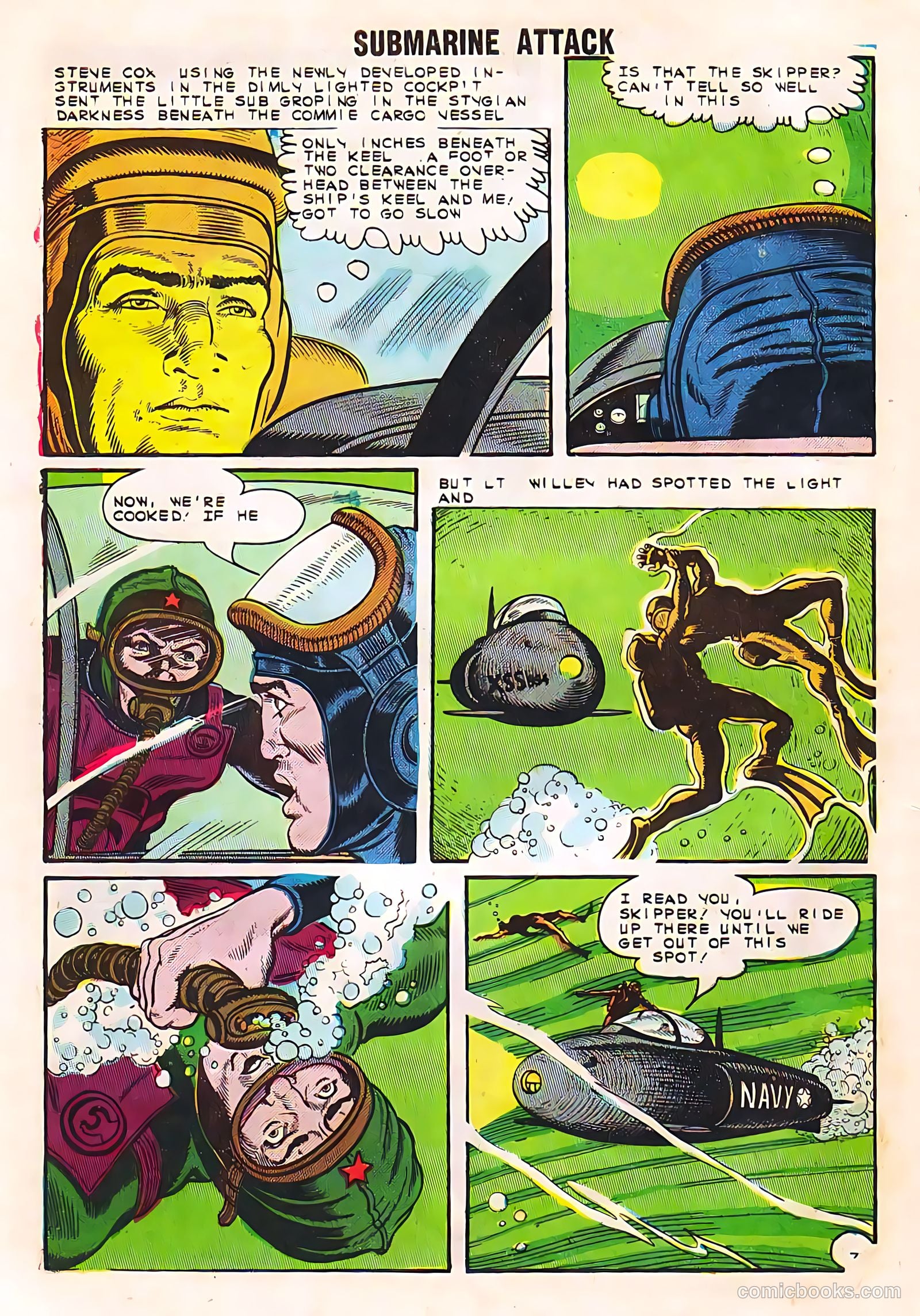 Submarine Attack #41 (1963) — page 10 of 36