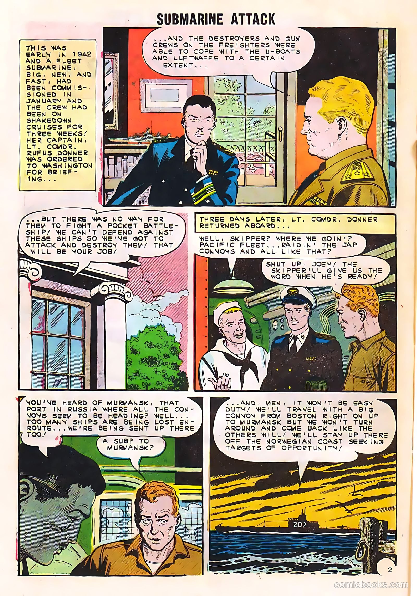 Submarine Attack #41 (1963) — page 24 of 36