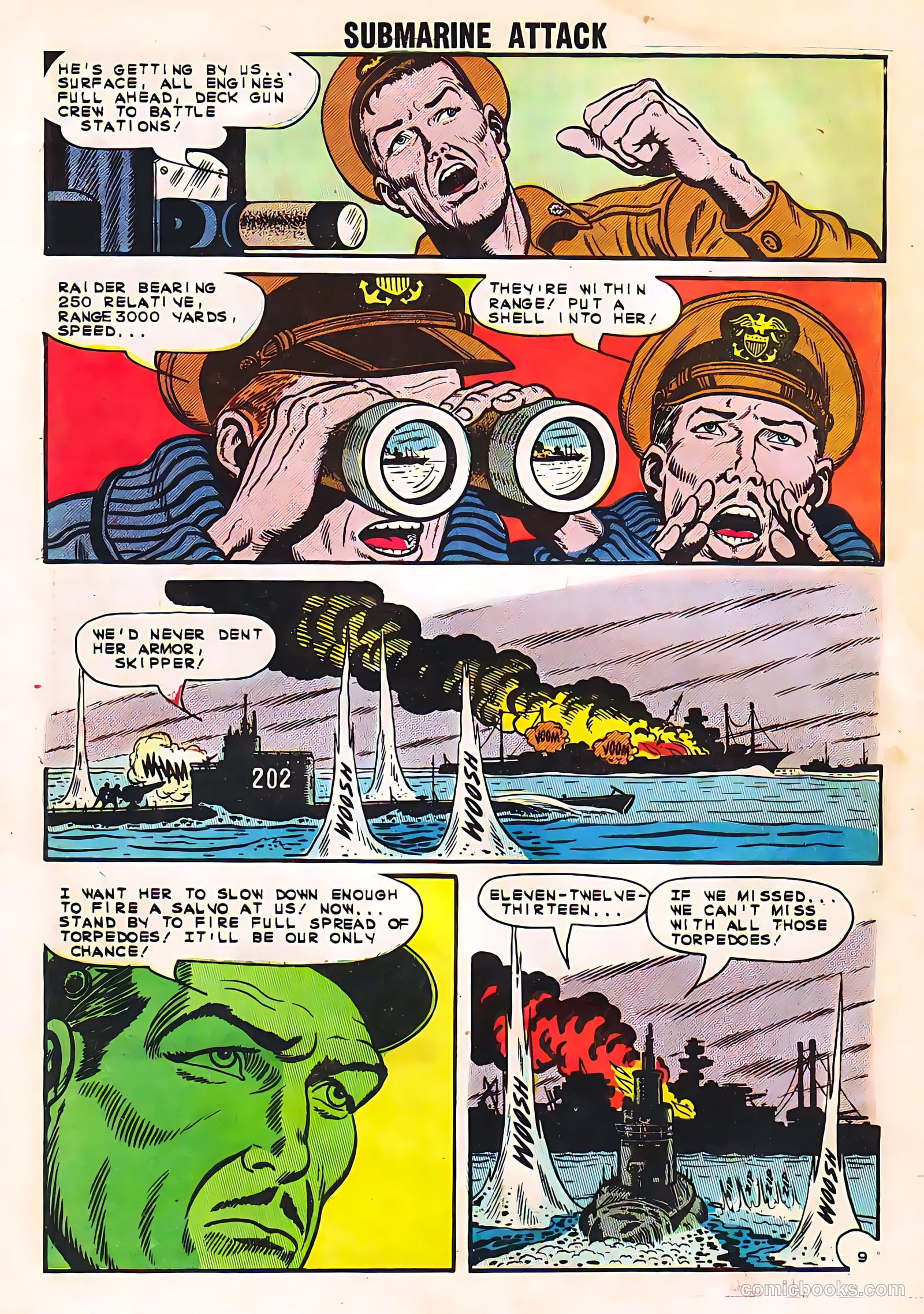 Submarine Attack #41 (1963) — page 32 of 36