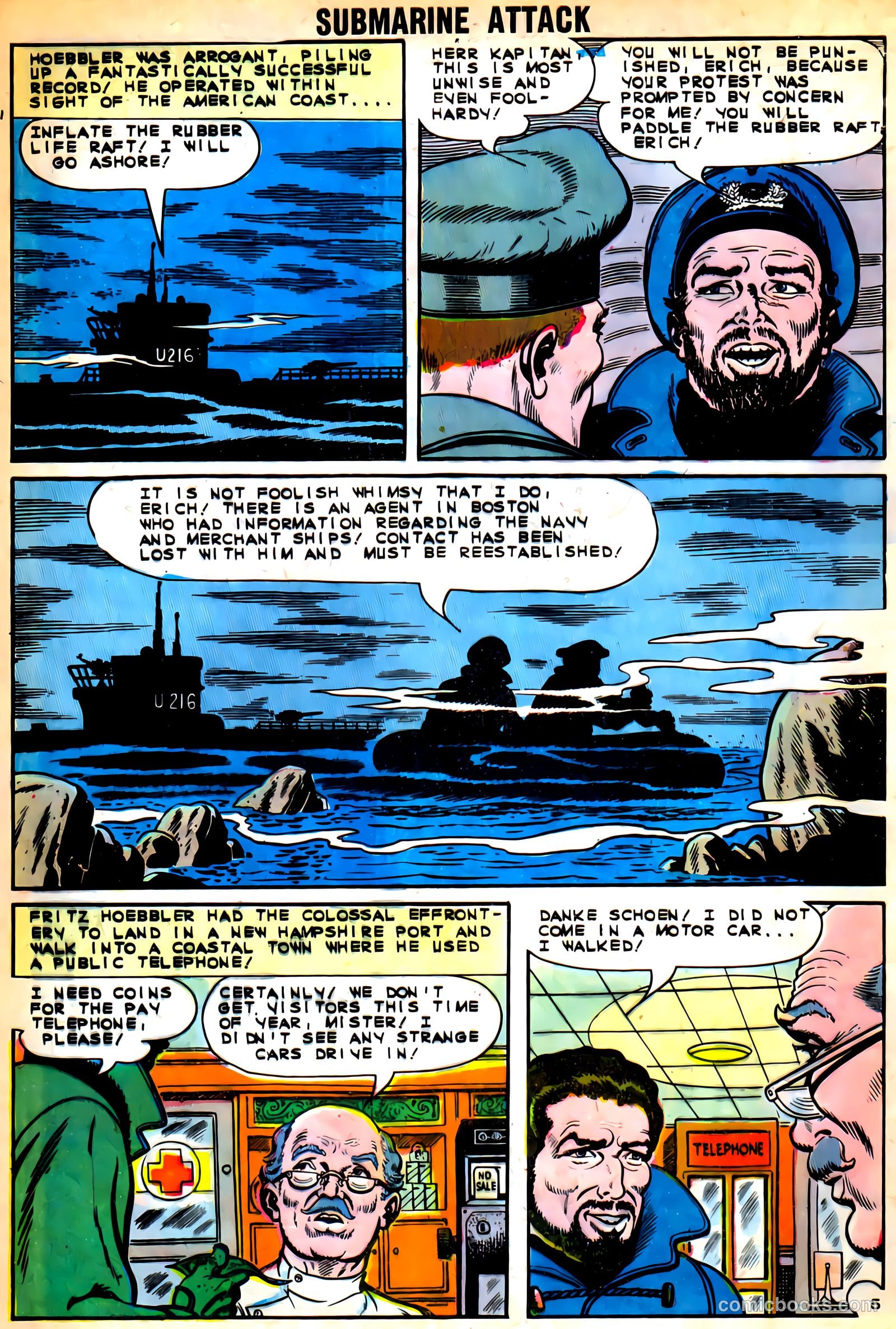 Submarine Attack #42 (1968) — page 8 of 36
