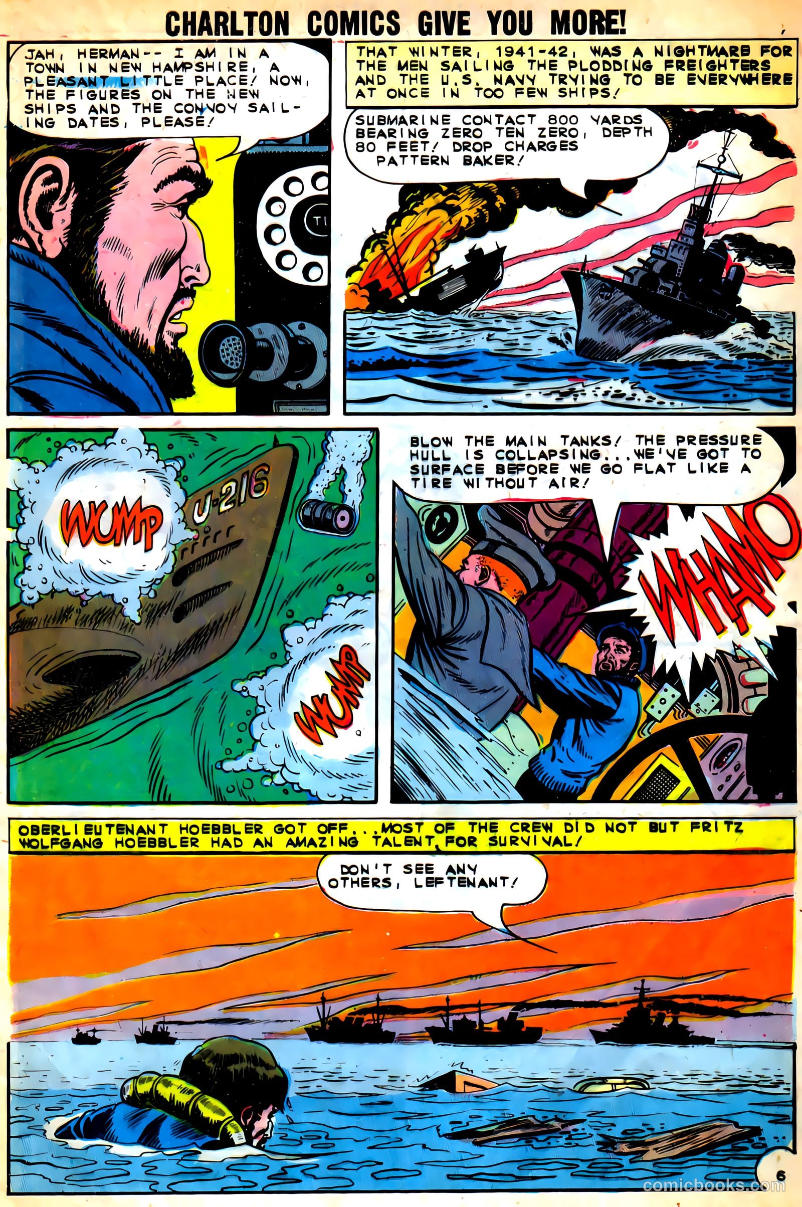 Submarine Attack #42 (1968) — page 9 of 36