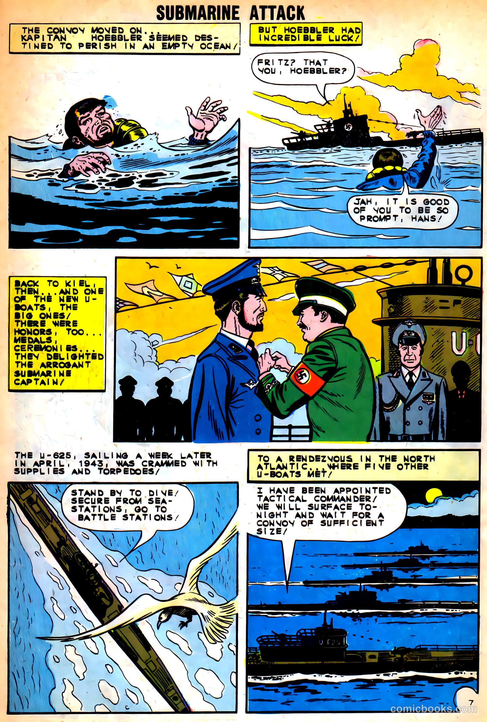 Submarine Attack #42 (1968) — page 10 of 36