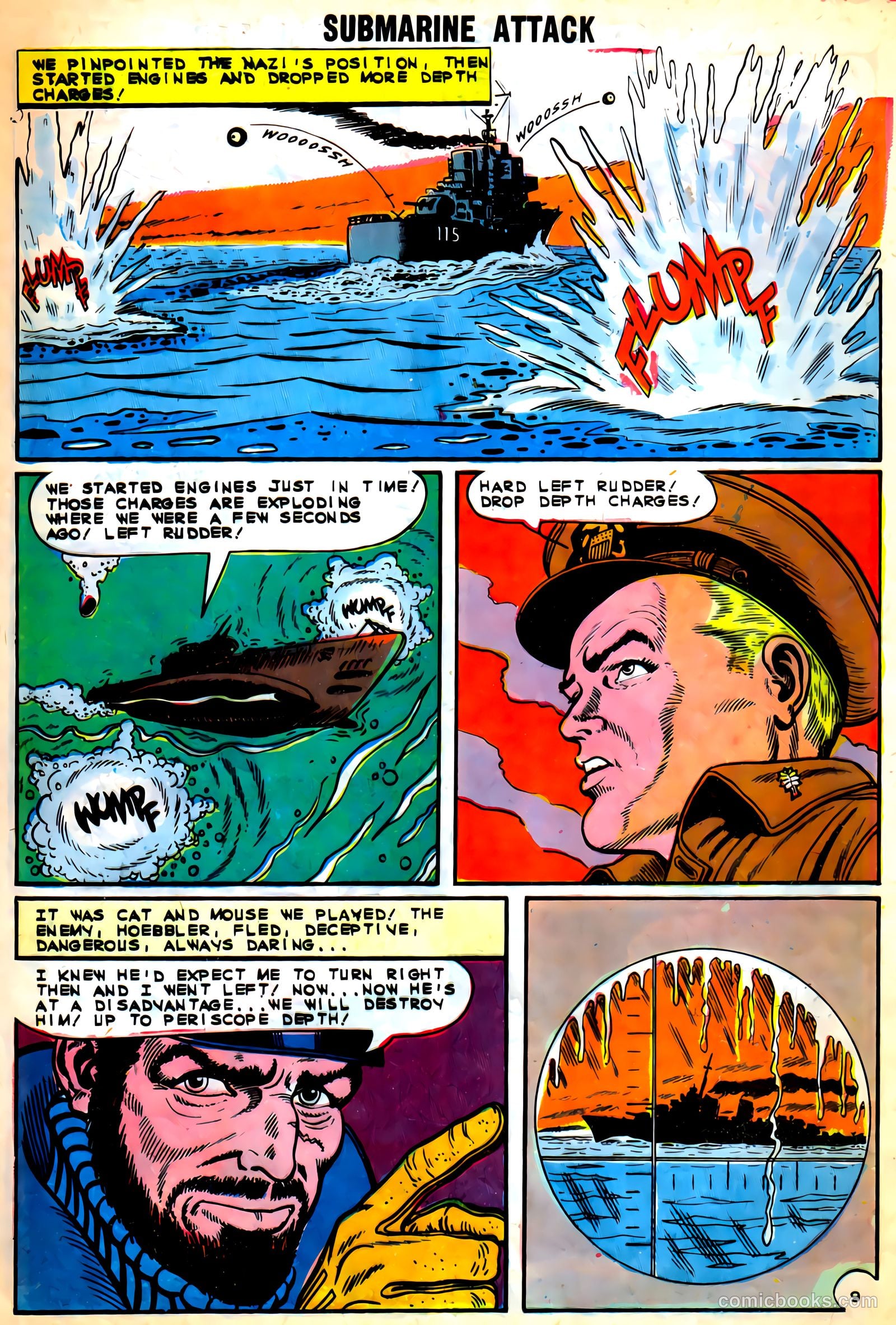 Submarine Attack #42 (1968) — page 12 of 36