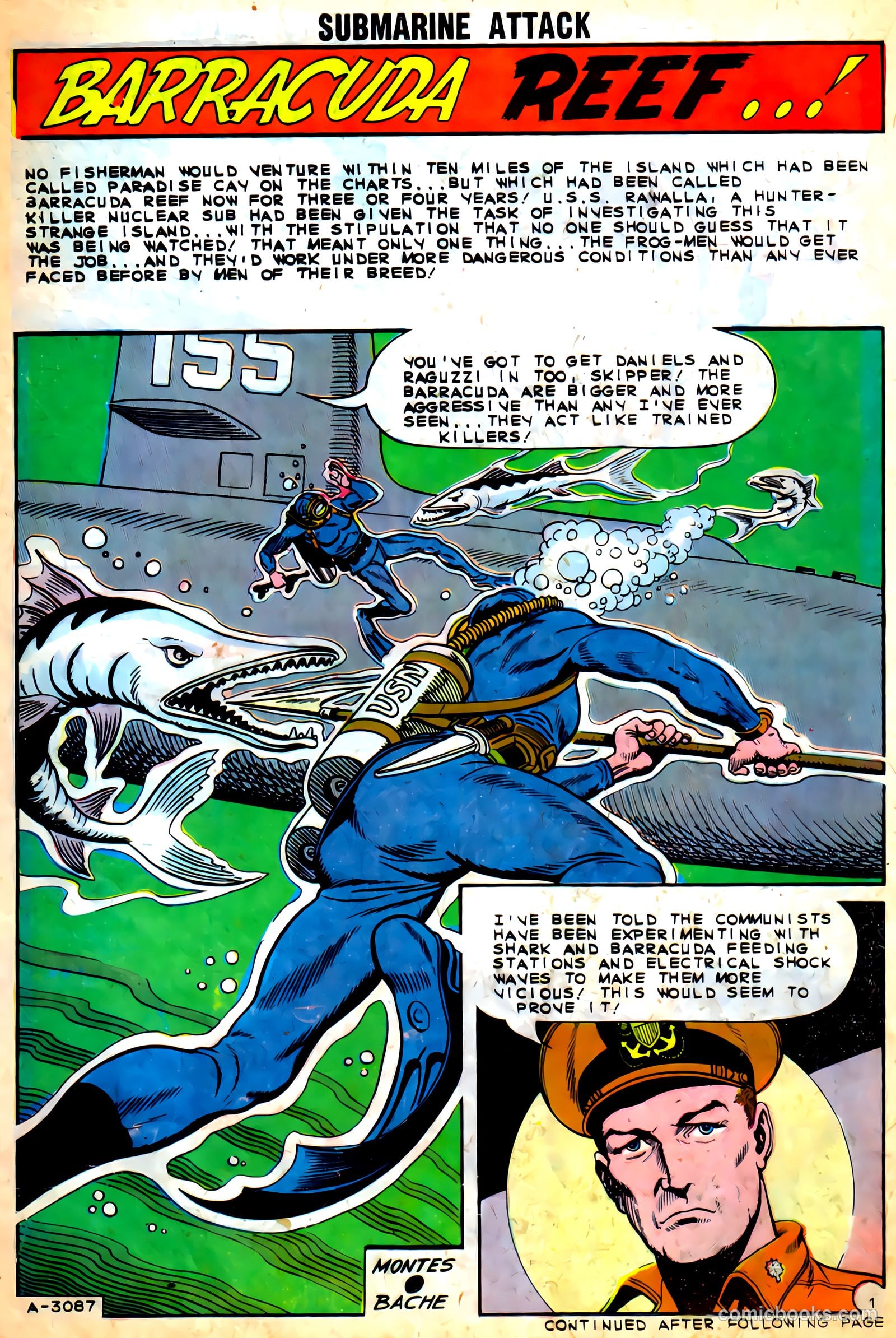 Submarine Attack #42 (1968) — page 14 of 36