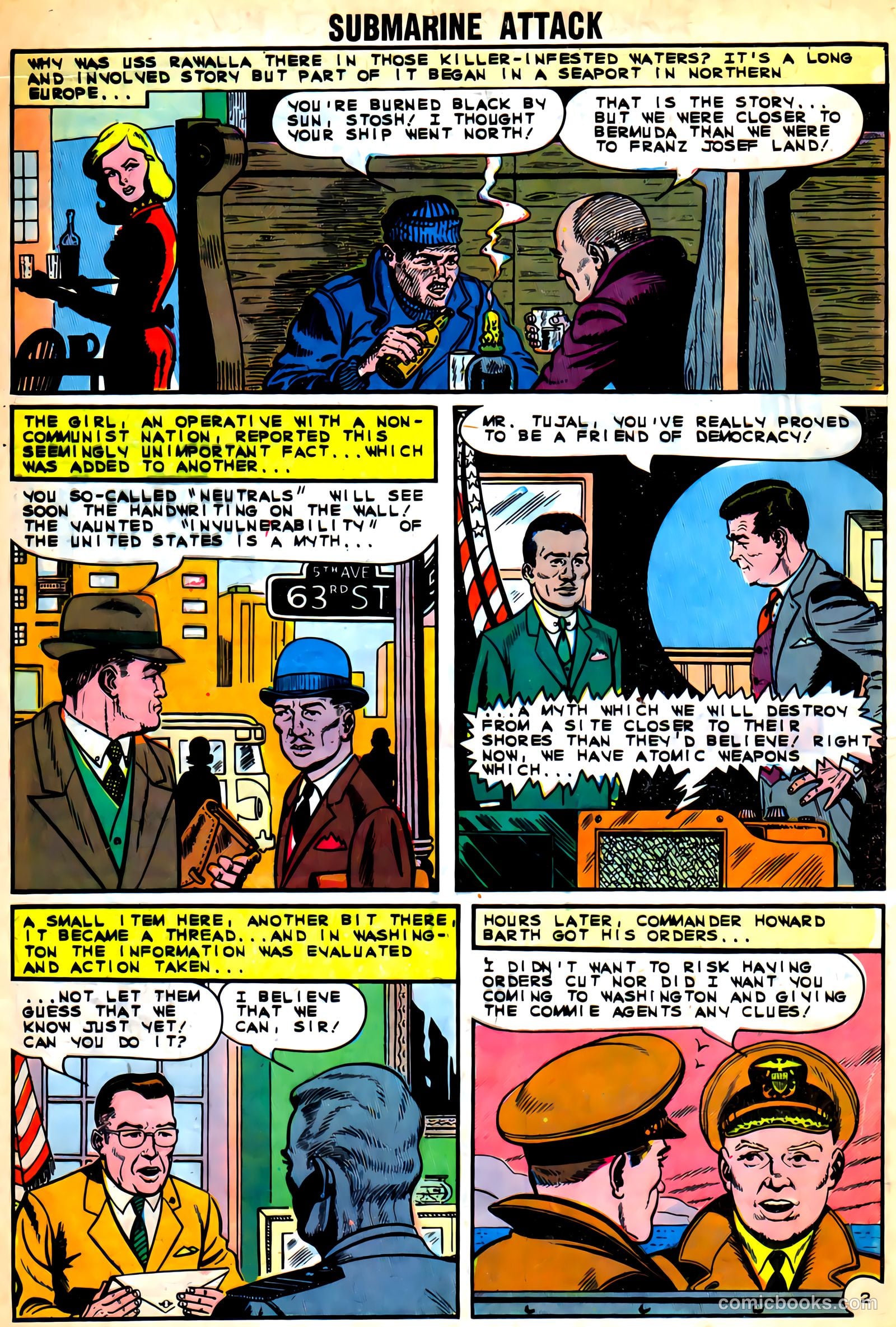 Submarine Attack #42 (1968) — page 16 of 36