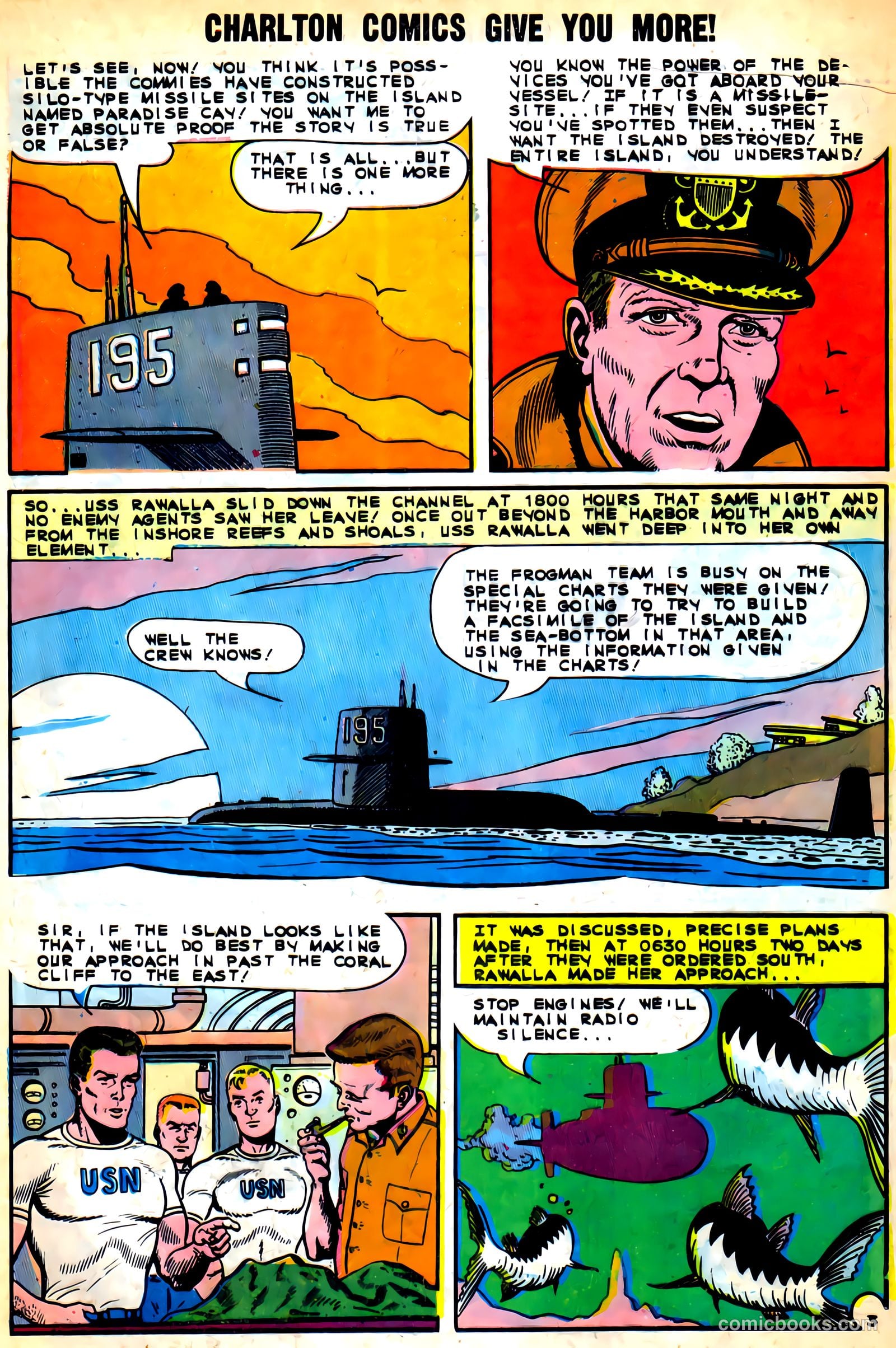 Submarine Attack #42 (1968) — page 17 of 36