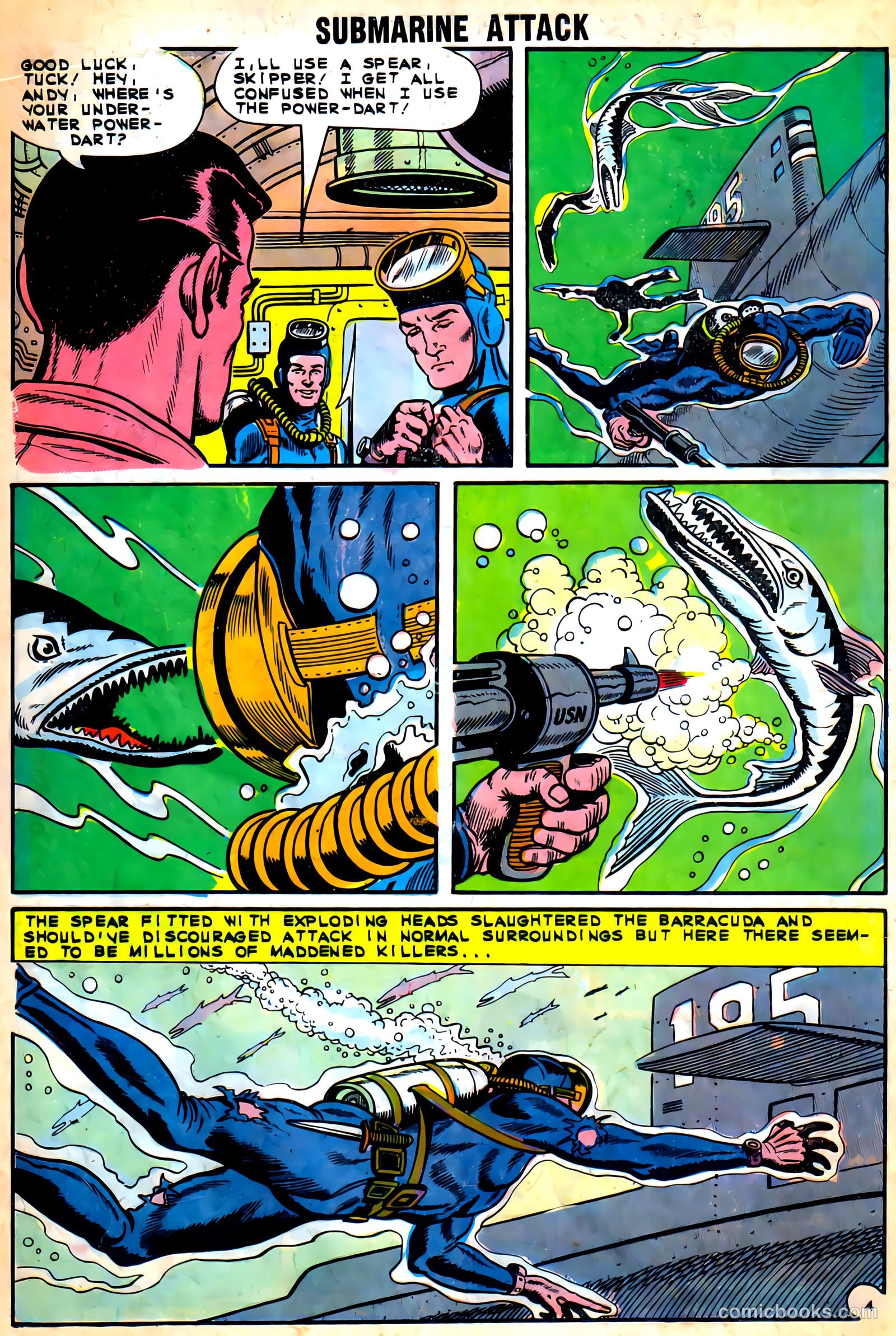 Submarine Attack #42 (1968) — page 18 of 36