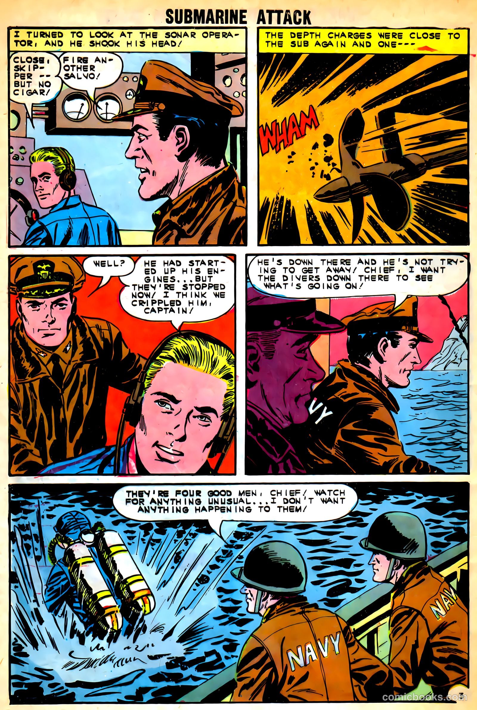 Submarine Attack #42 (1968) — page 28 of 36
