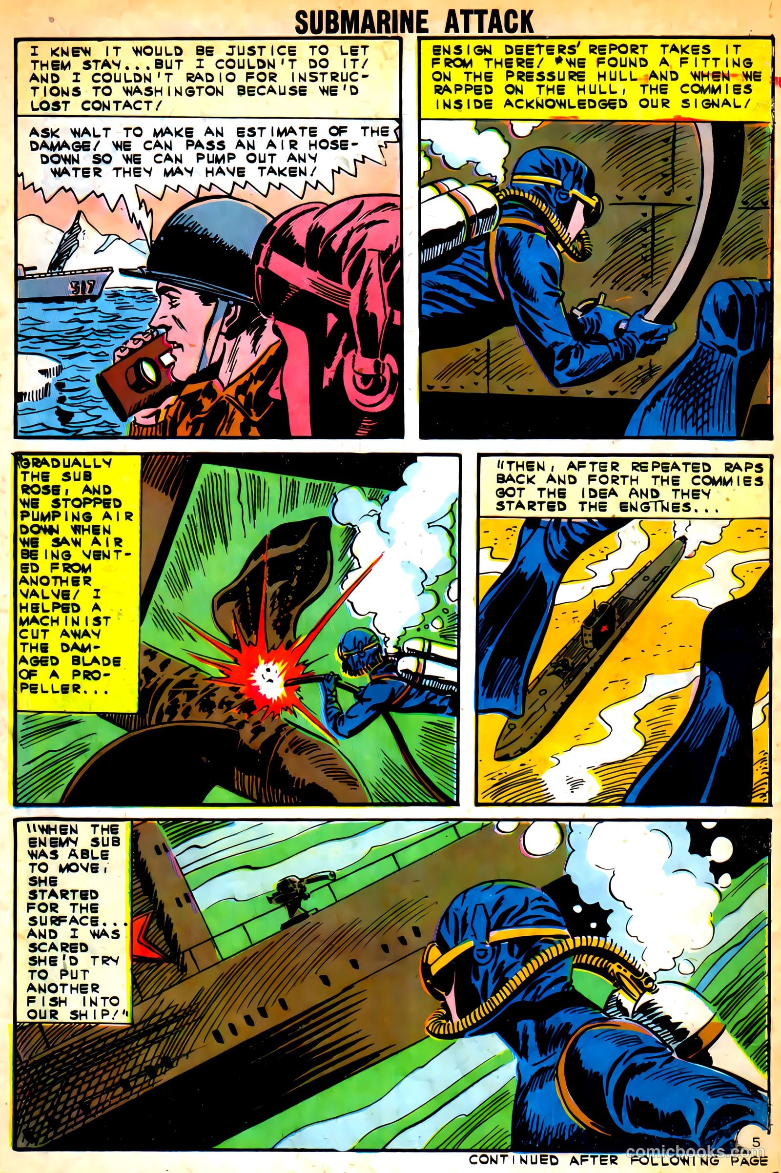 Submarine Attack #42 (1968) — page 30 of 36