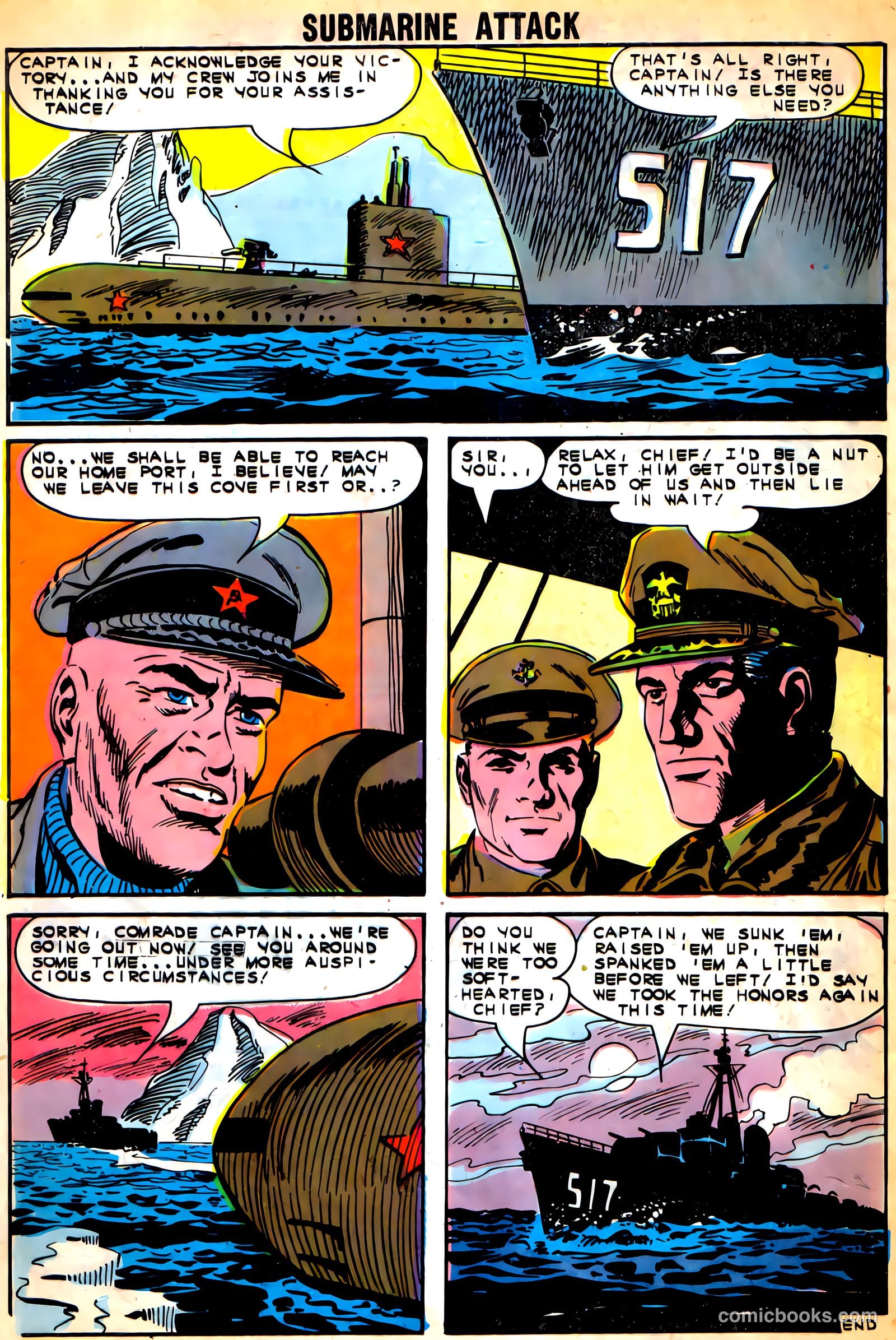 Submarine Attack #42 (1968) — page 32 of 36