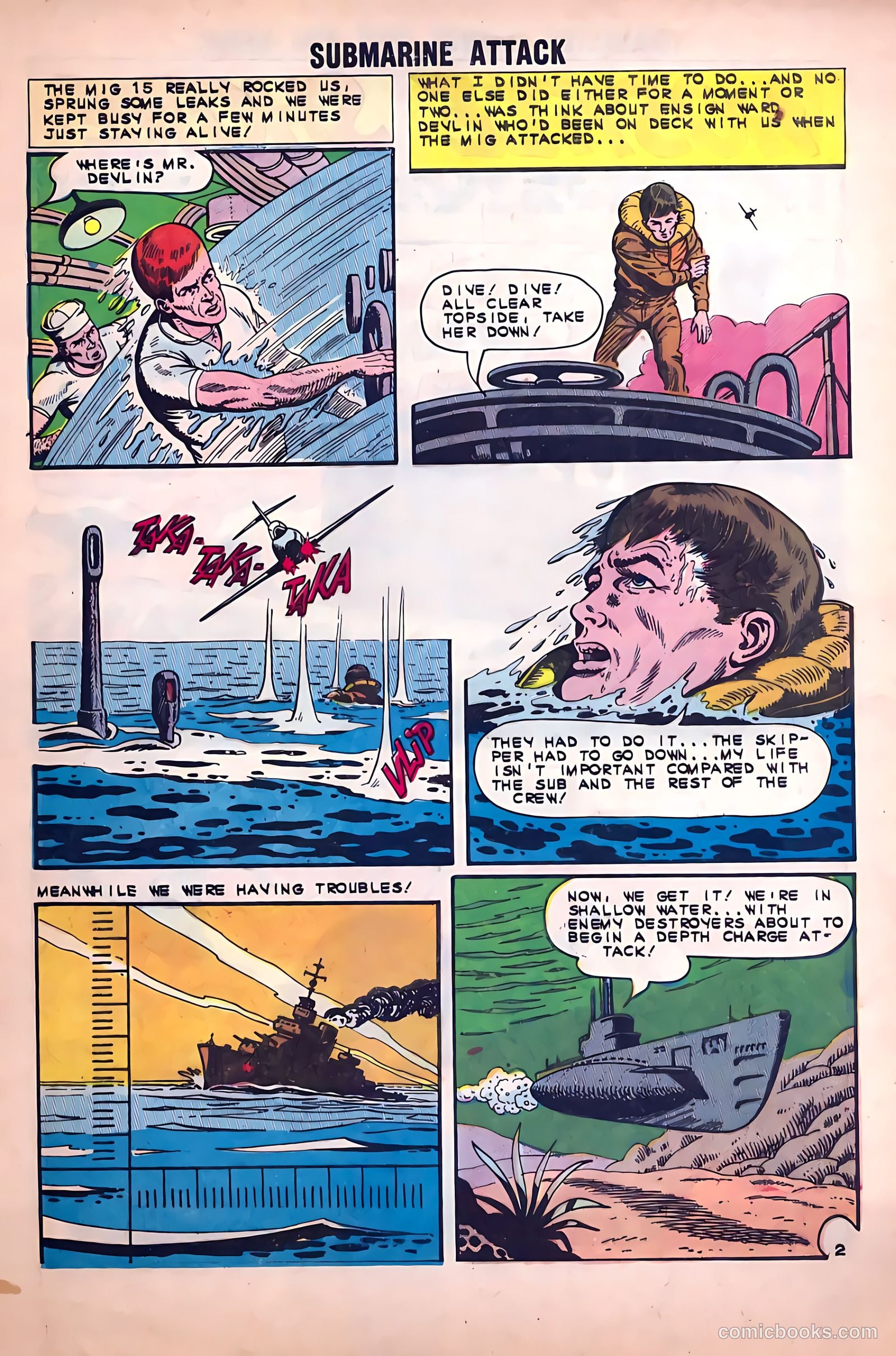 Submarine Attack #43 (1964) — page 4 of 72