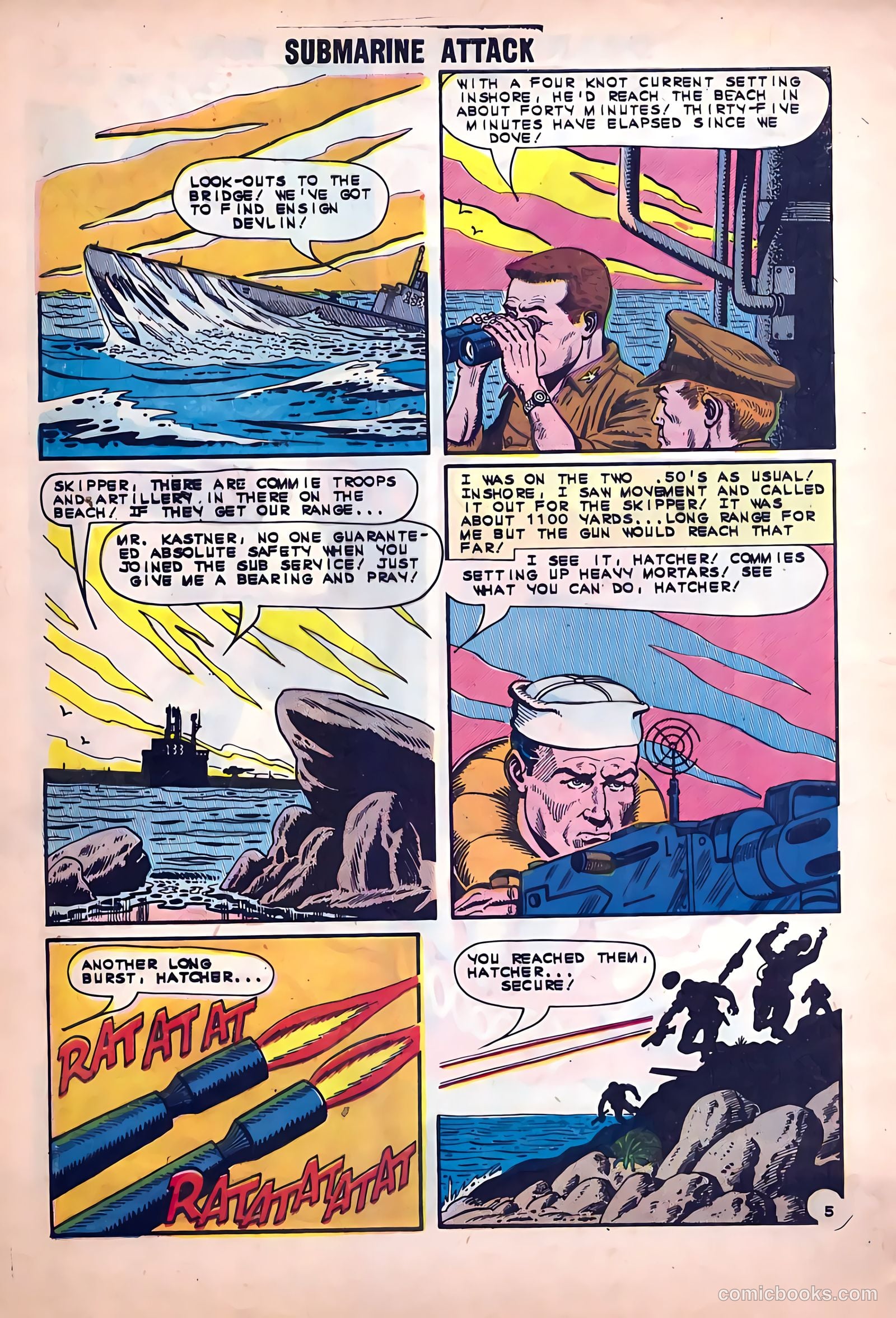 Submarine Attack #43 (1964) — page 8 of 72