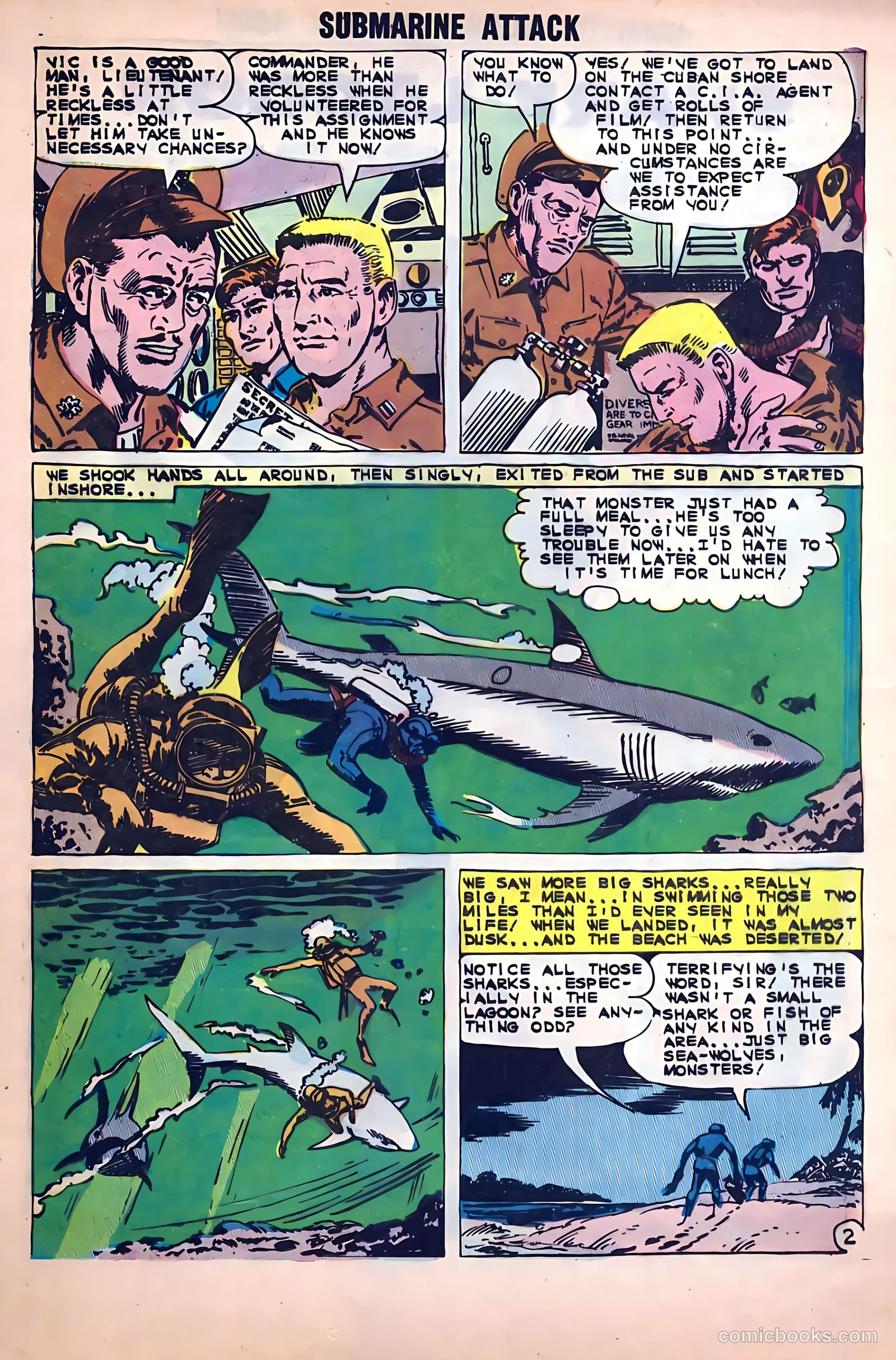 Submarine Attack #43 (1964) — page 12 of 72