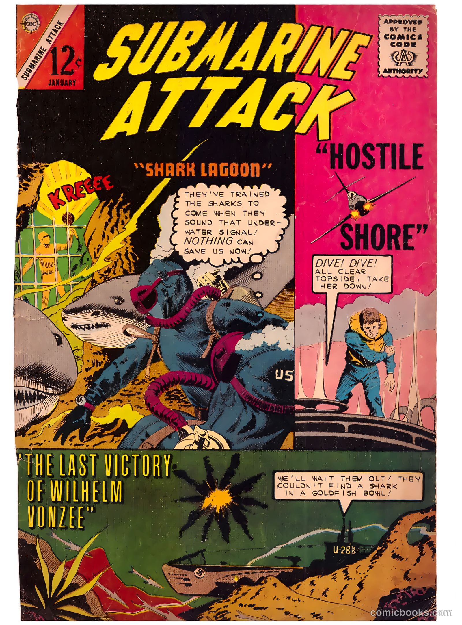 Submarine Attack #43 (1964) — page 37 of 72