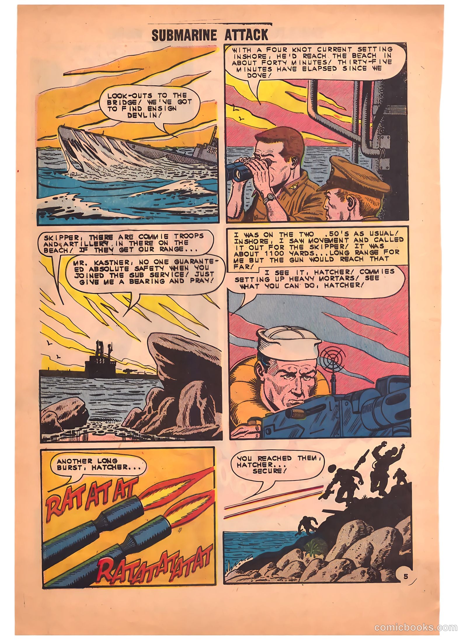 Submarine Attack #43 (1964) — page 44 of 72
