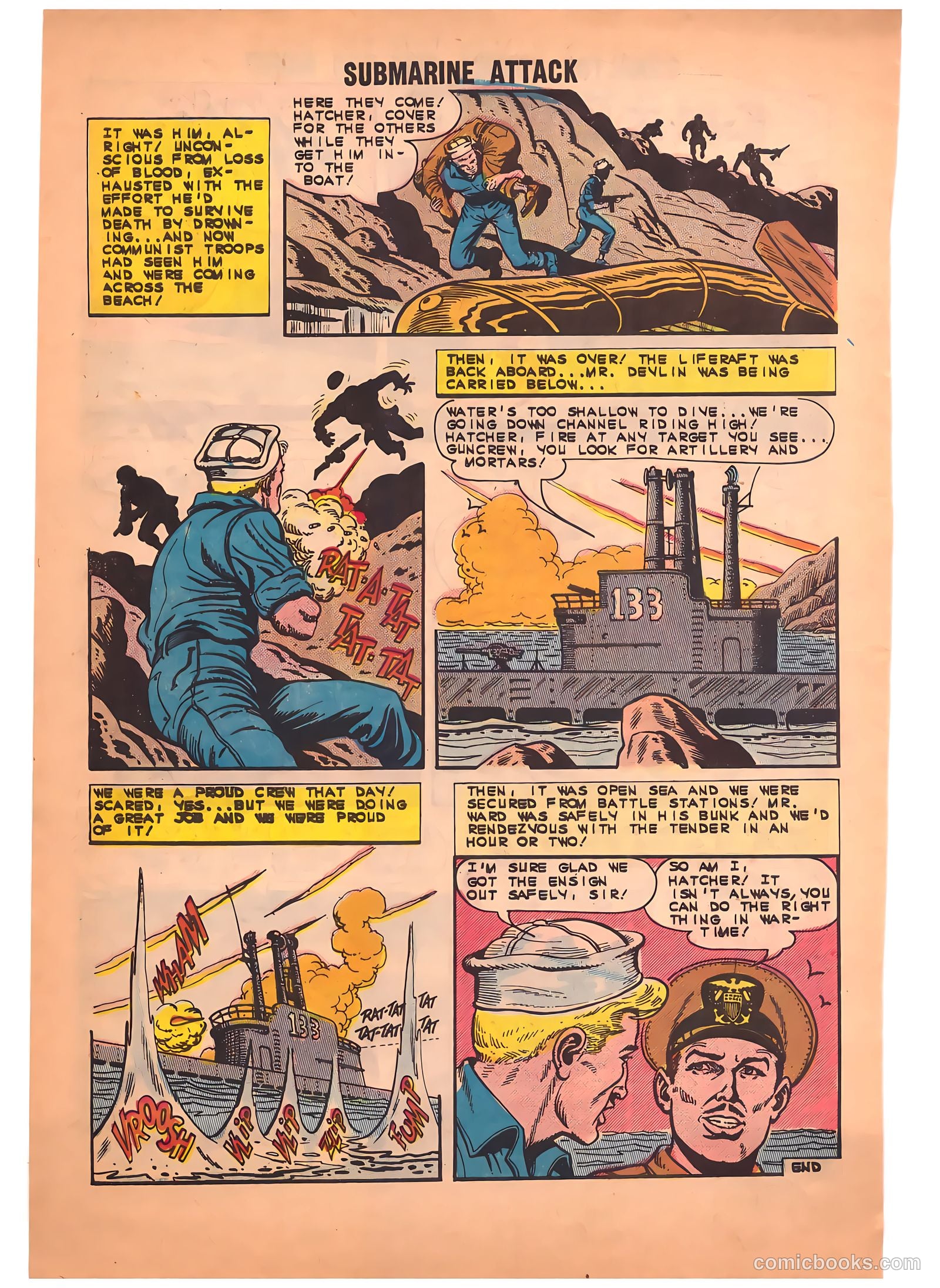 Submarine Attack #43 (1964) — page 46 of 72