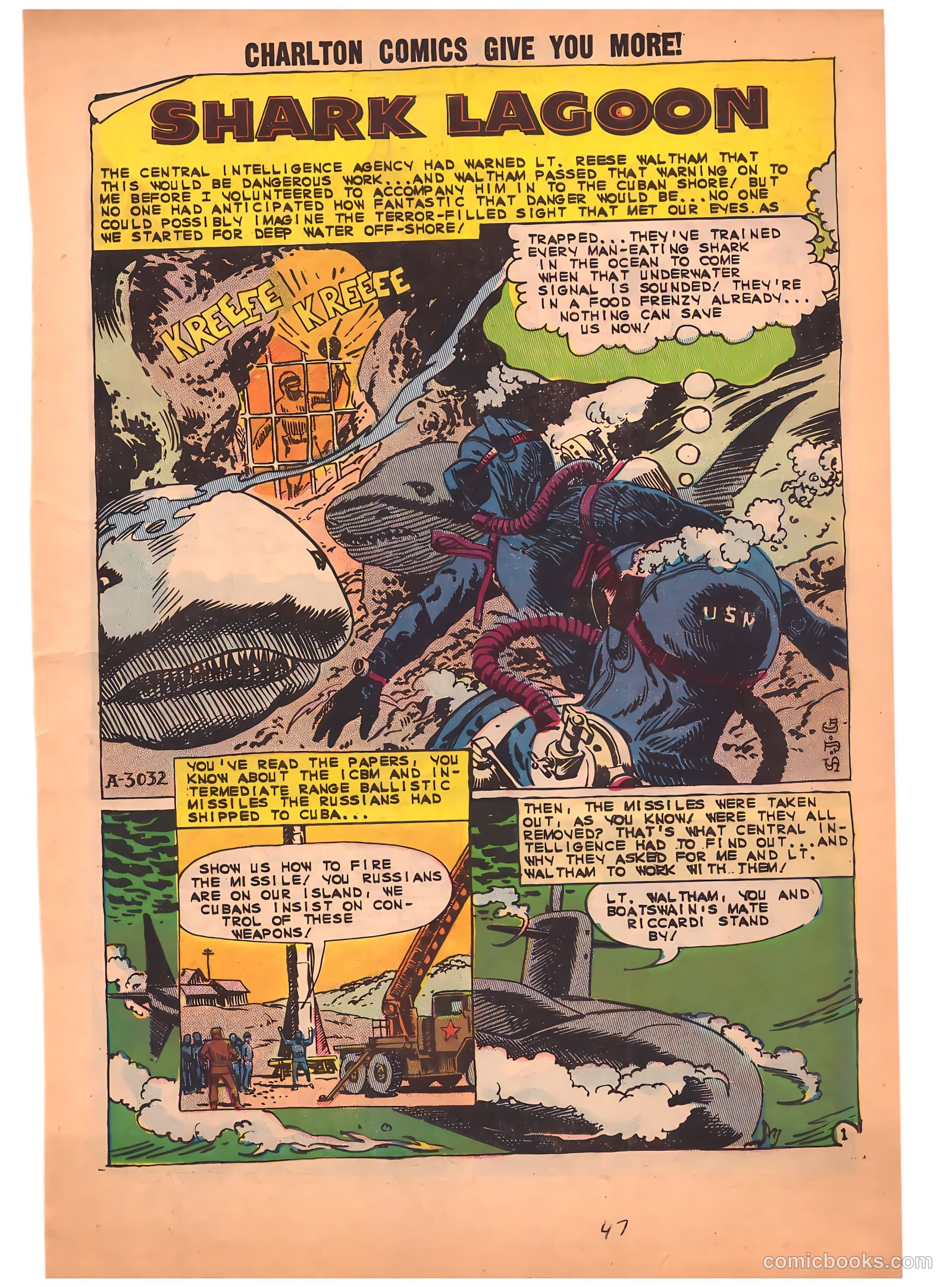 Submarine Attack #43 (1964) — page 47 of 72