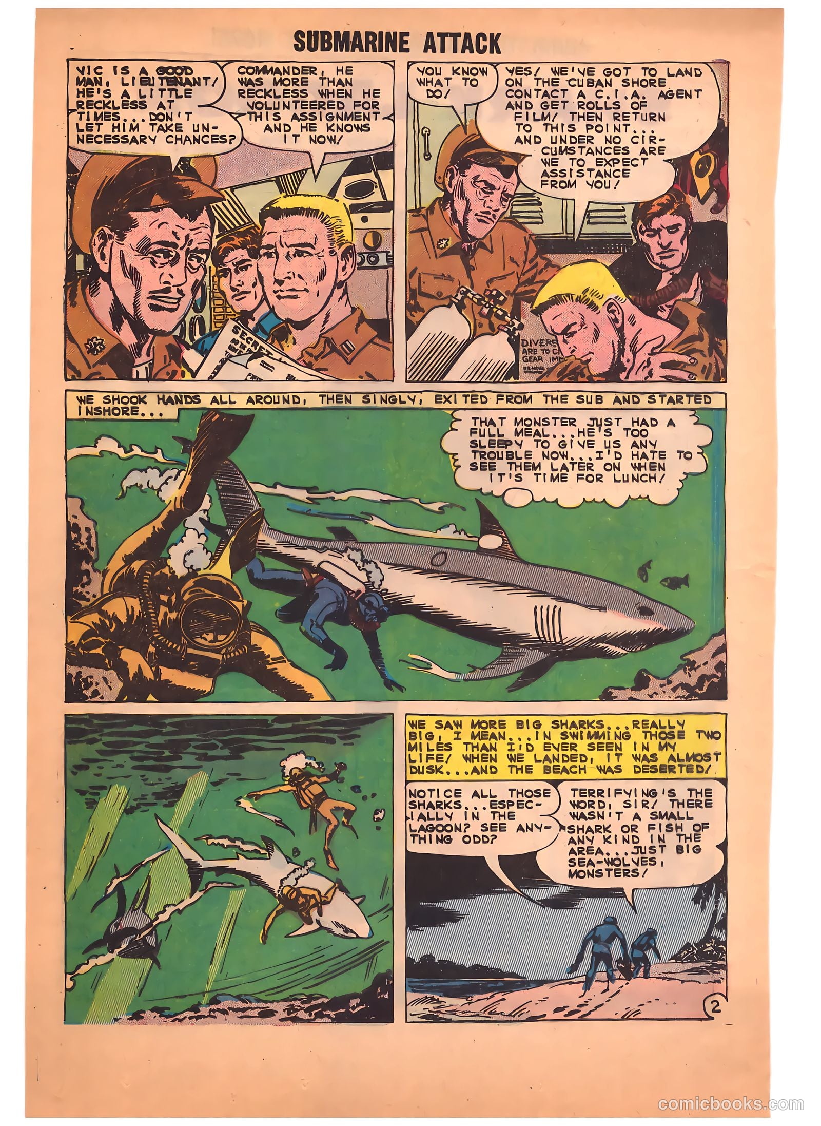 Submarine Attack #43 (1964) — page 48 of 72