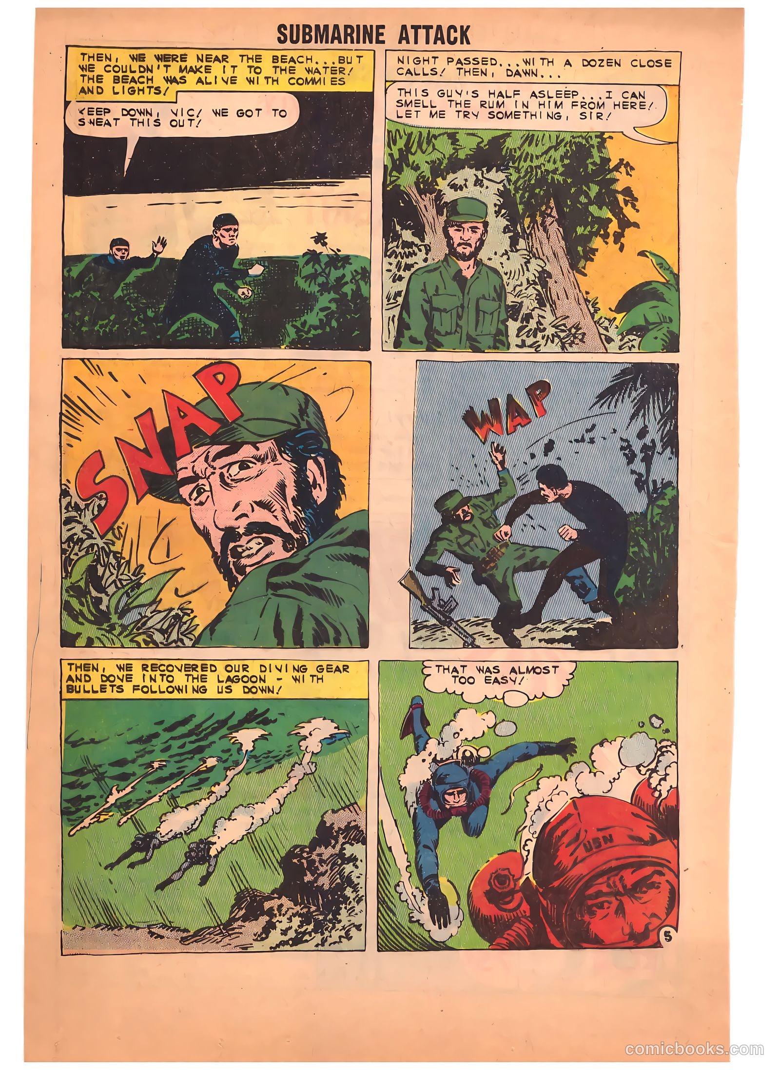 Submarine Attack #43 (1964) — page 52 of 72