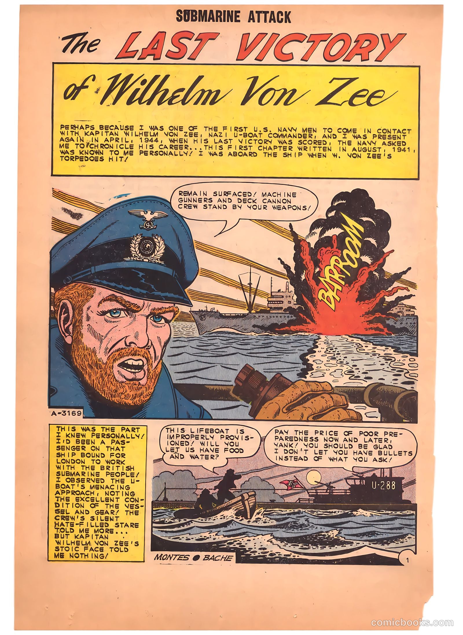 Submarine Attack #43 (1964) — page 56 of 72