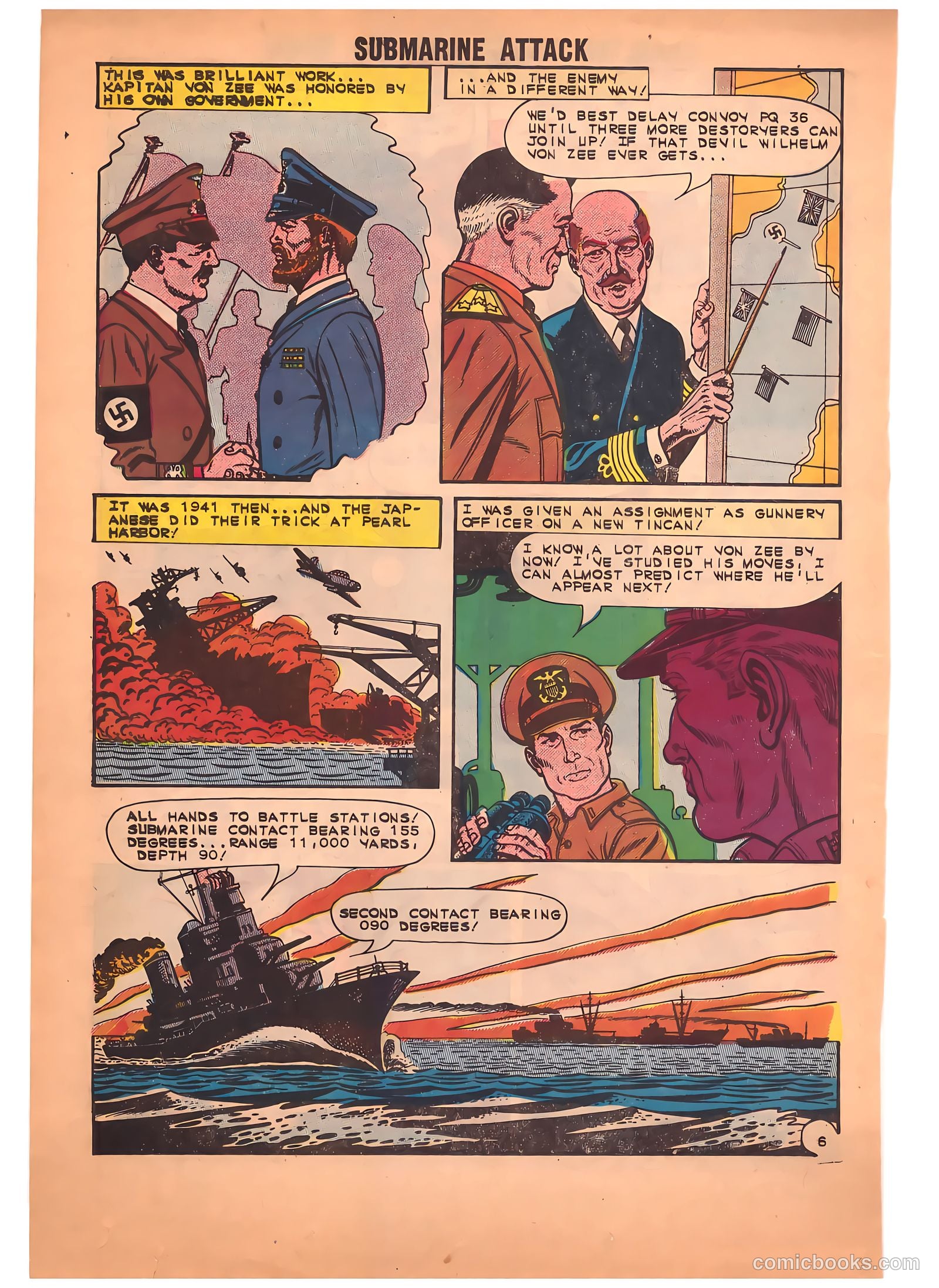 Submarine Attack #43 (1964) — page 62 of 72