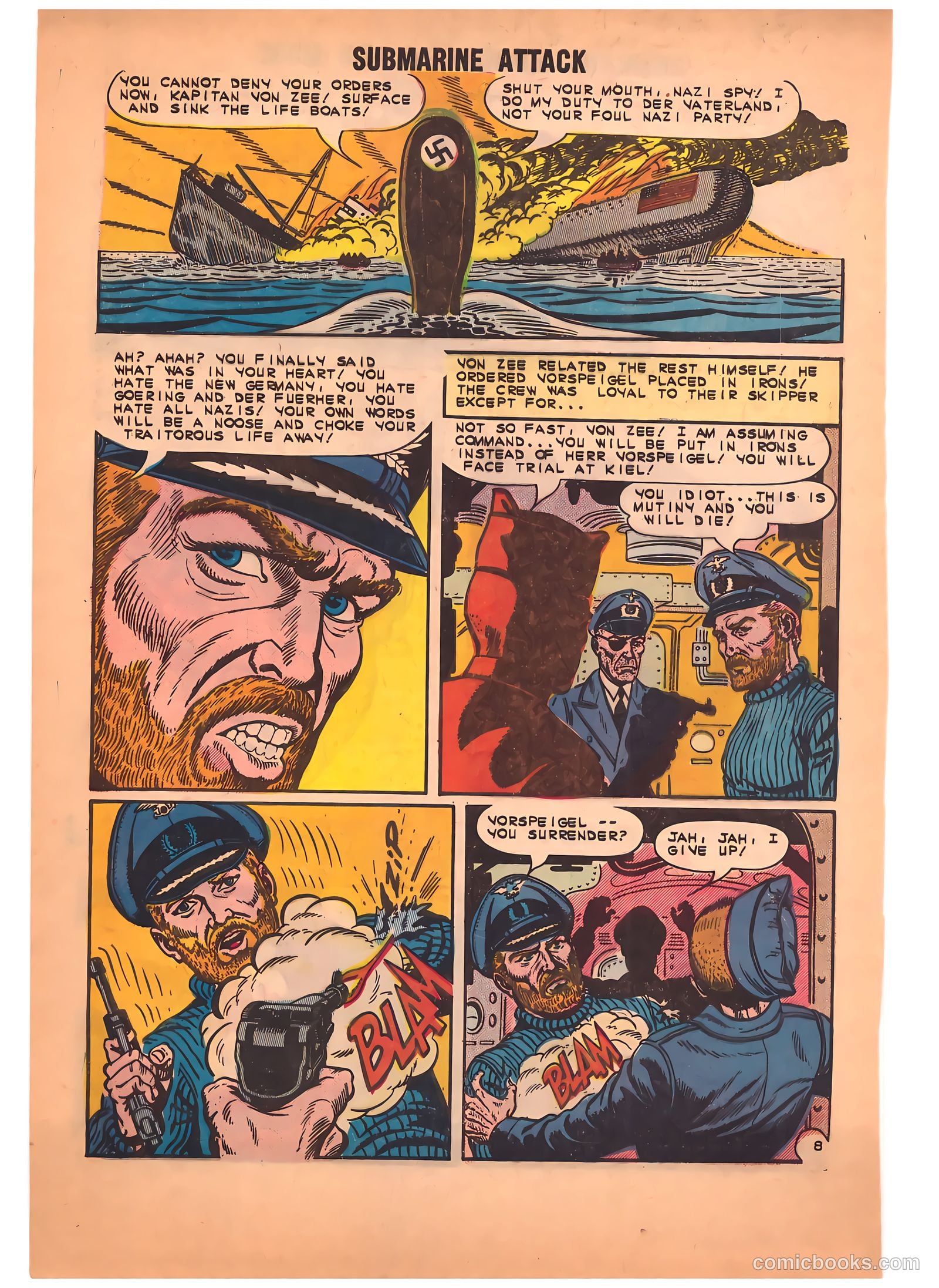 Submarine Attack #43 (1964) — page 64 of 72