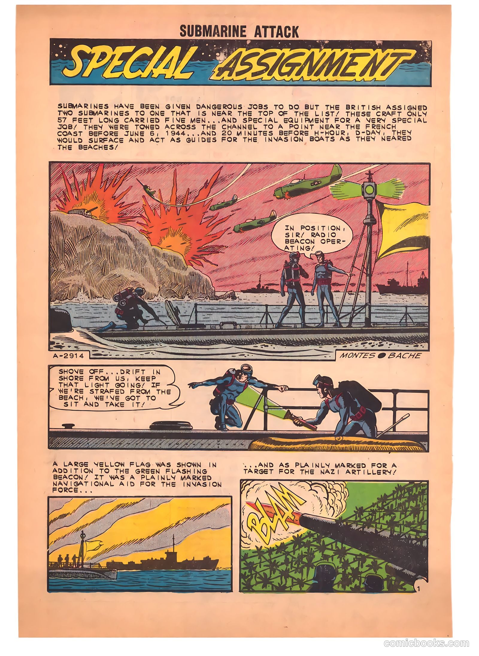 Submarine Attack #43 (1964) — page 68 of 72