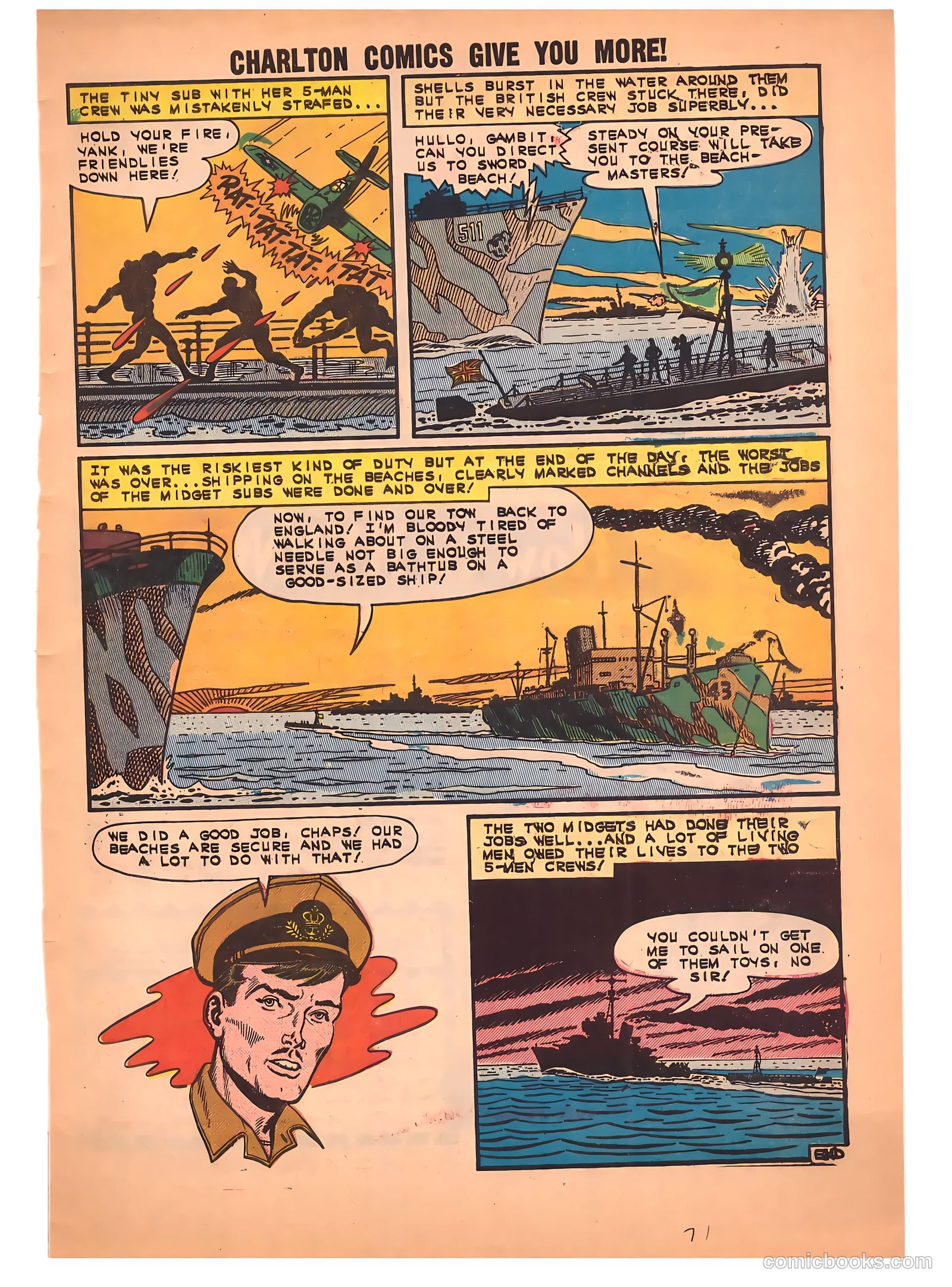 Submarine Attack #43 (1964) — page 69 of 72