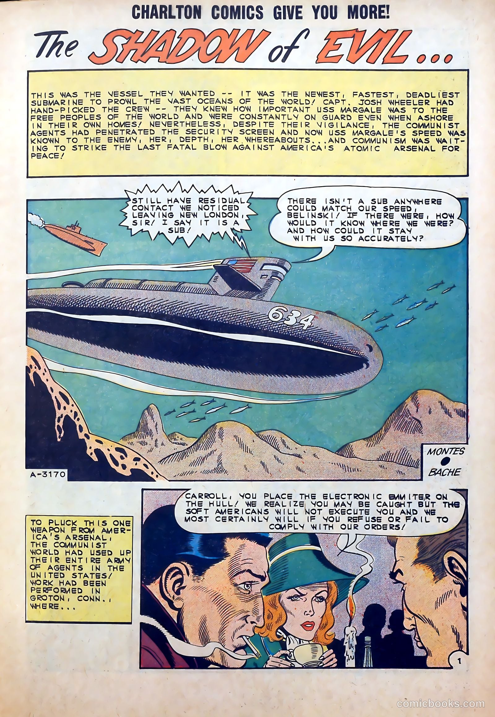 Submarine Attack #44 (1964) — page 3 of 36