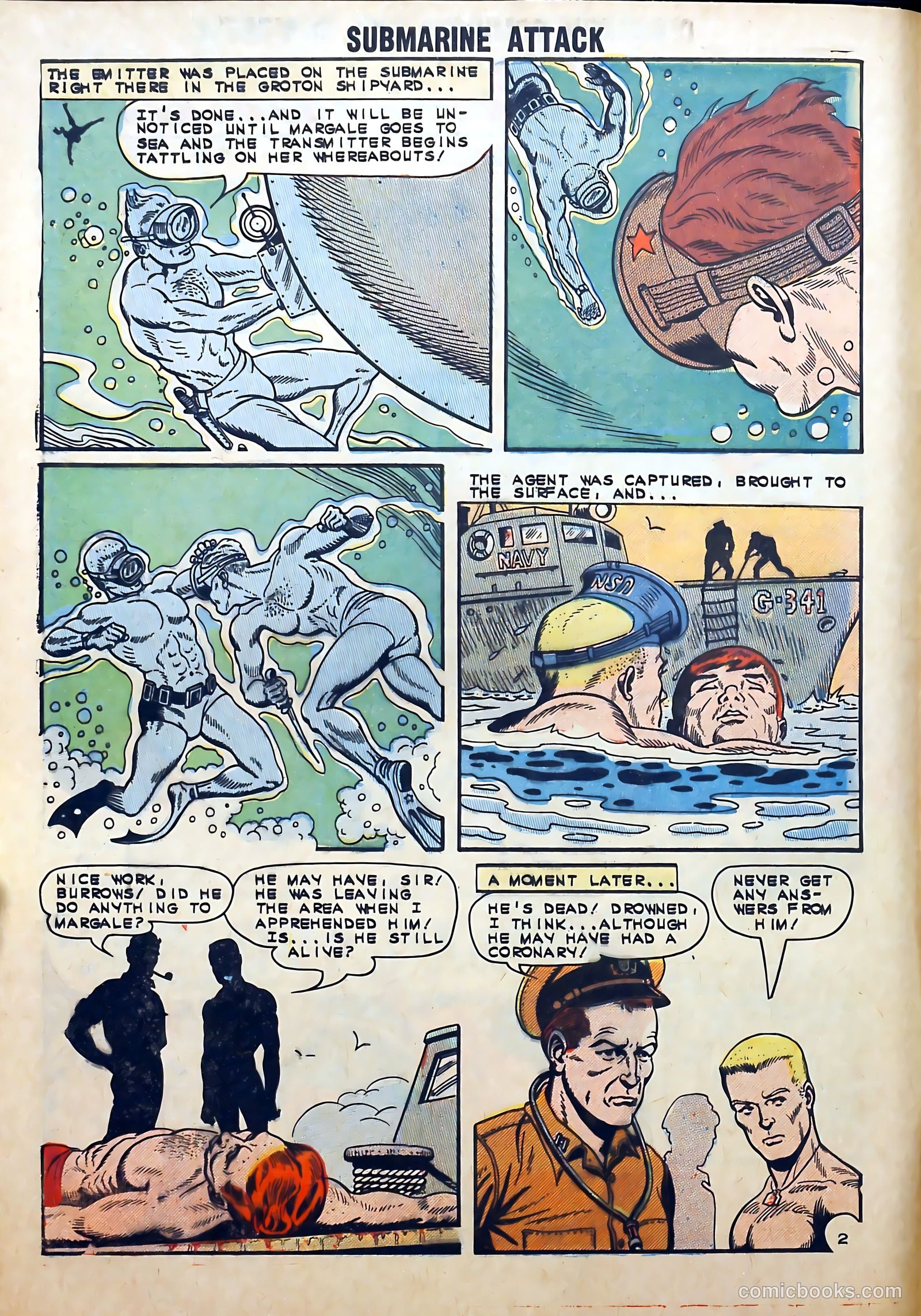 Submarine Attack #44 (1964) — page 4 of 36