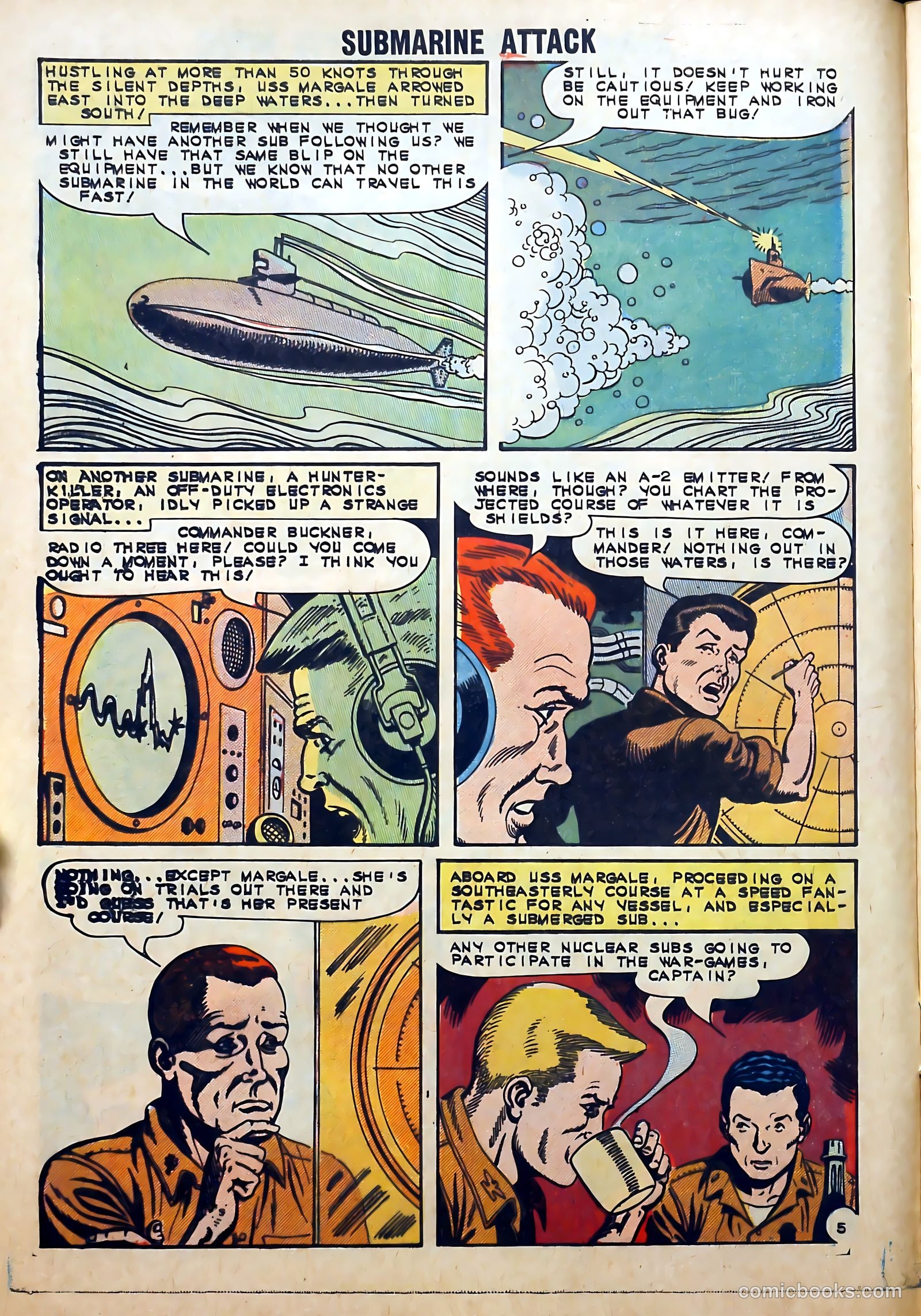 Submarine Attack #44 (1964) — page 8 of 36