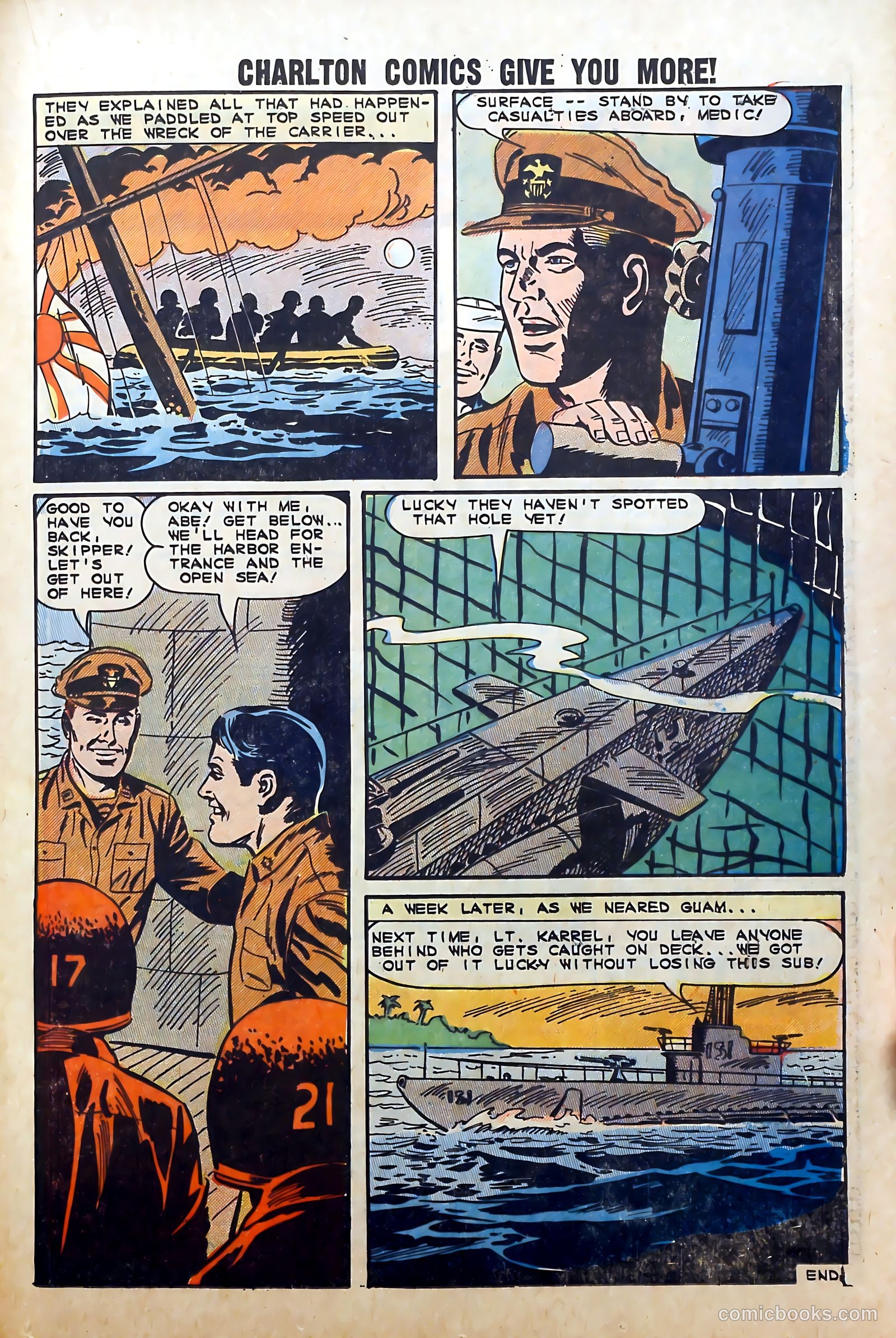 Submarine Attack #44 (1964) — page 21 of 36