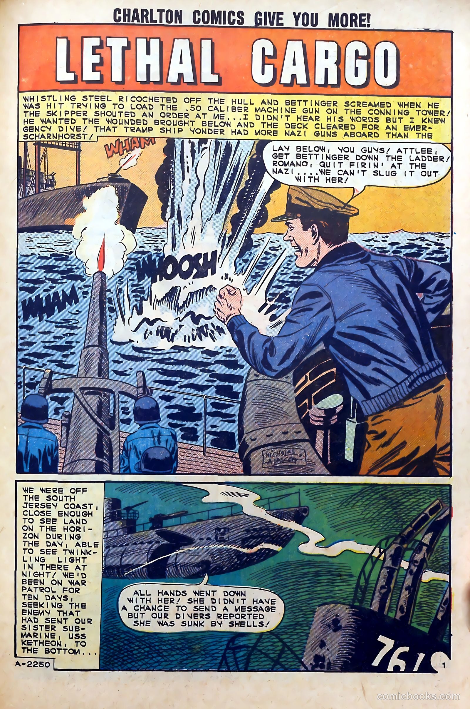 Submarine Attack #44 (1964) — page 27 of 36