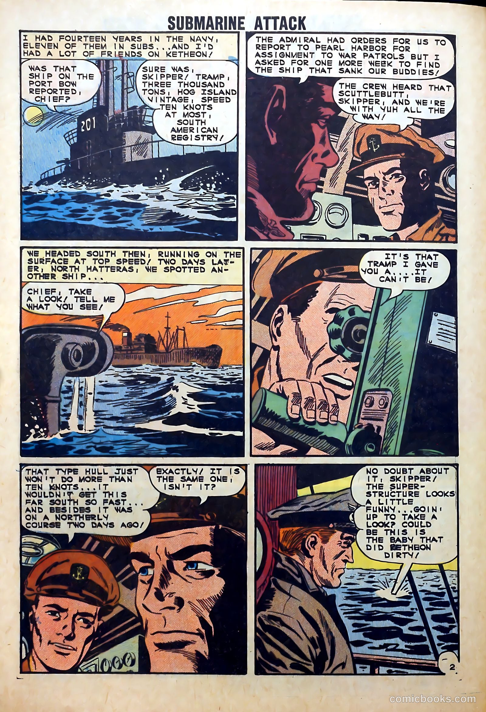 Submarine Attack #44 (1964) — page 28 of 36