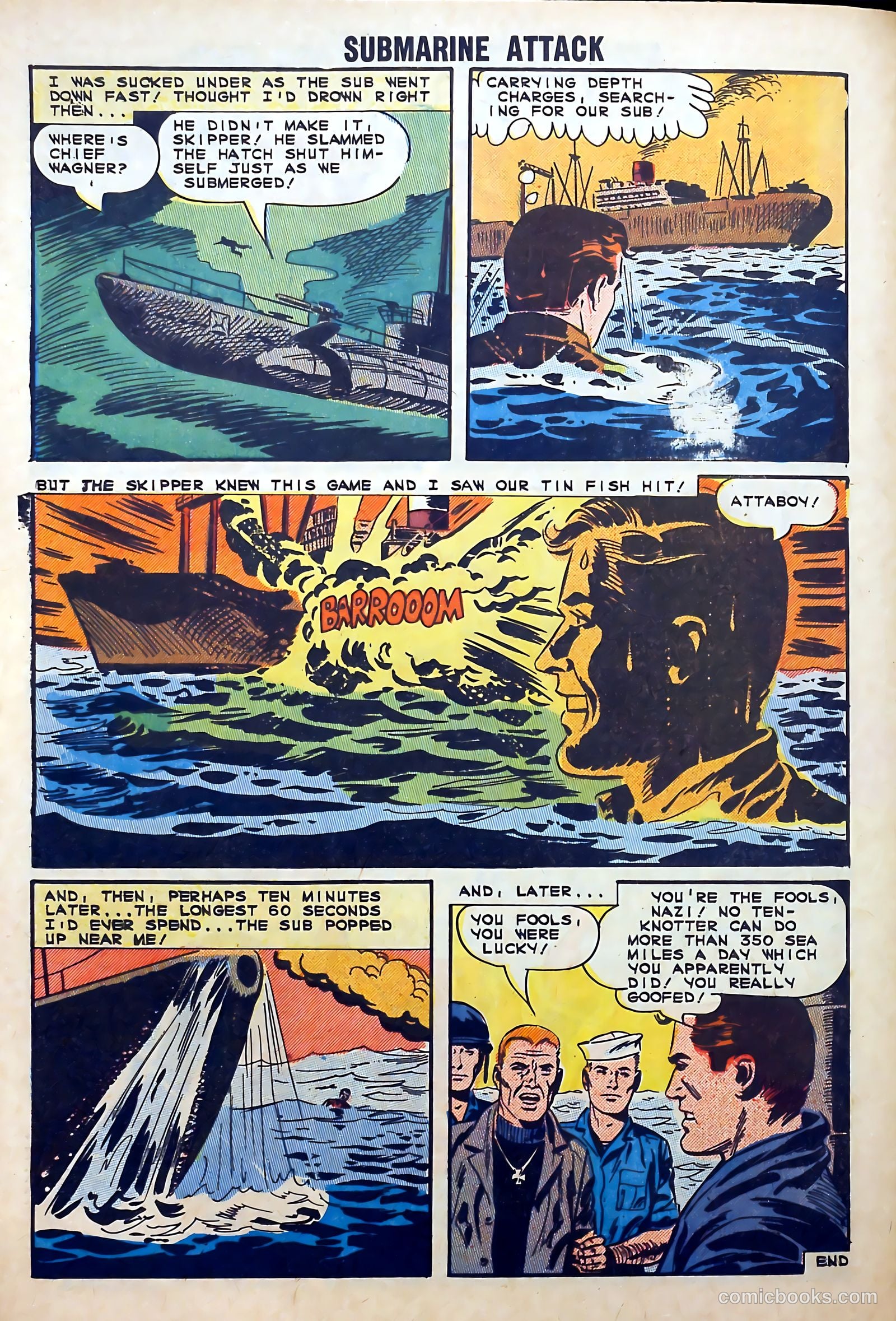 Submarine Attack #44 (1964) — page 30 of 36