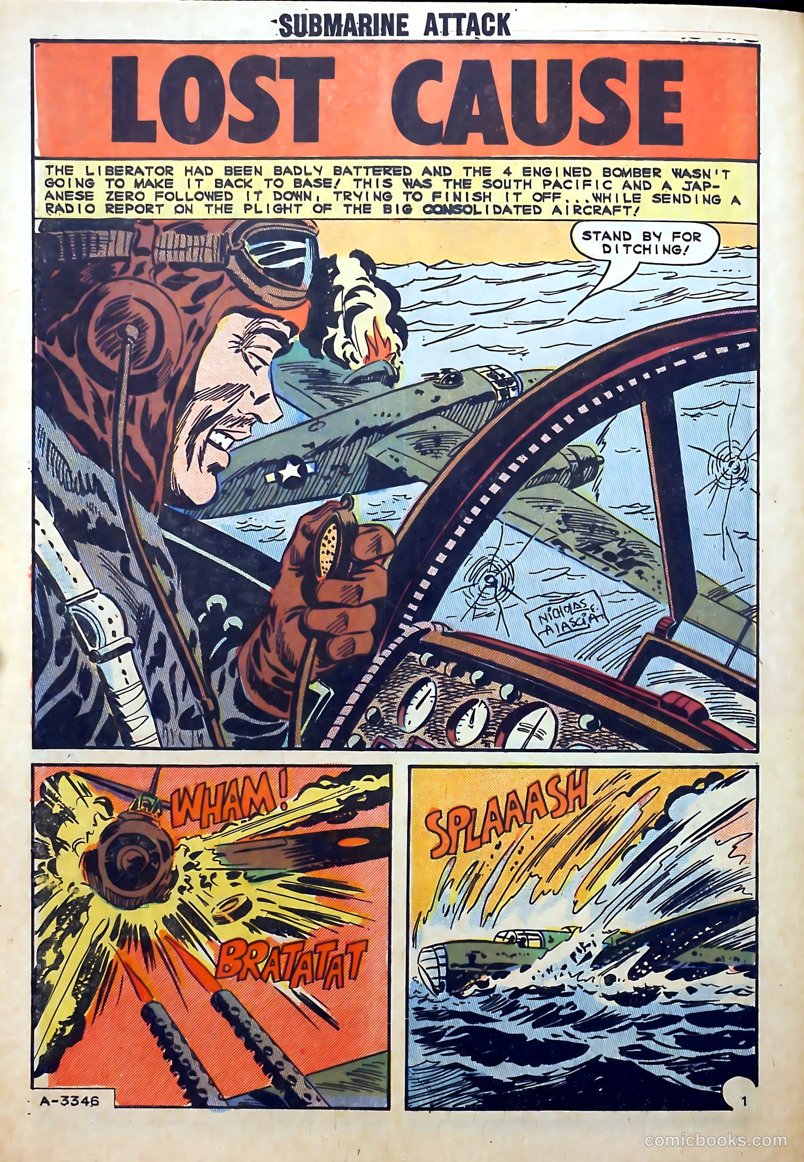 Submarine Attack #44 (1964) — page 32 of 36